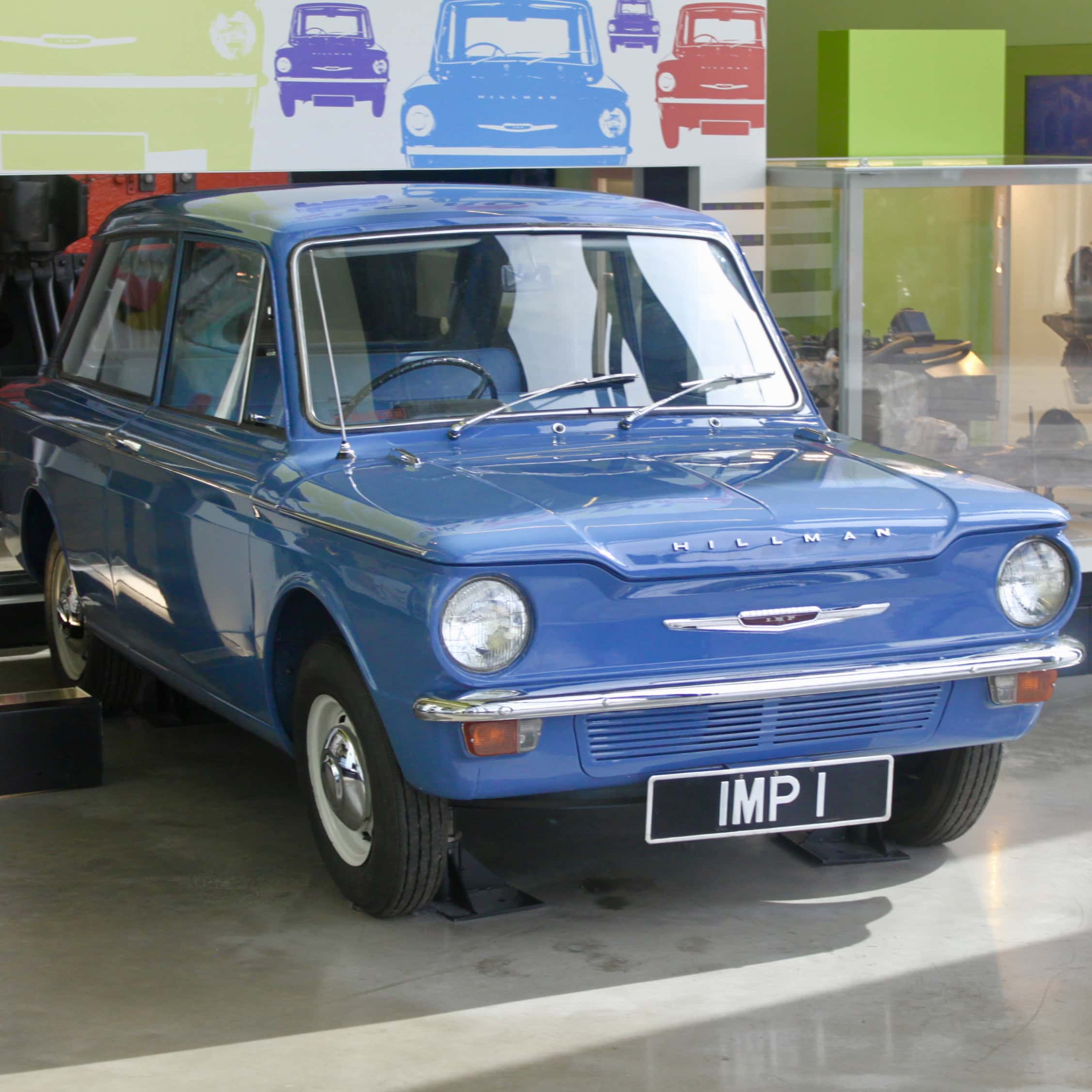 Hillman Imp at Riverside Museum, Glasgow, by Jez Braithwaite