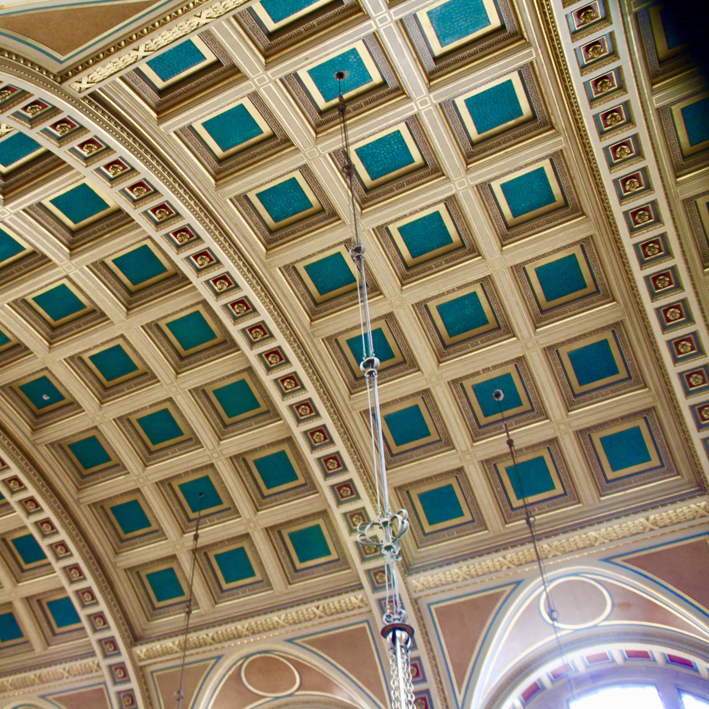 Kelvingrove Art Gallery and Museum, Glasgow, vaulted ceiling by Jez Braithwaite
