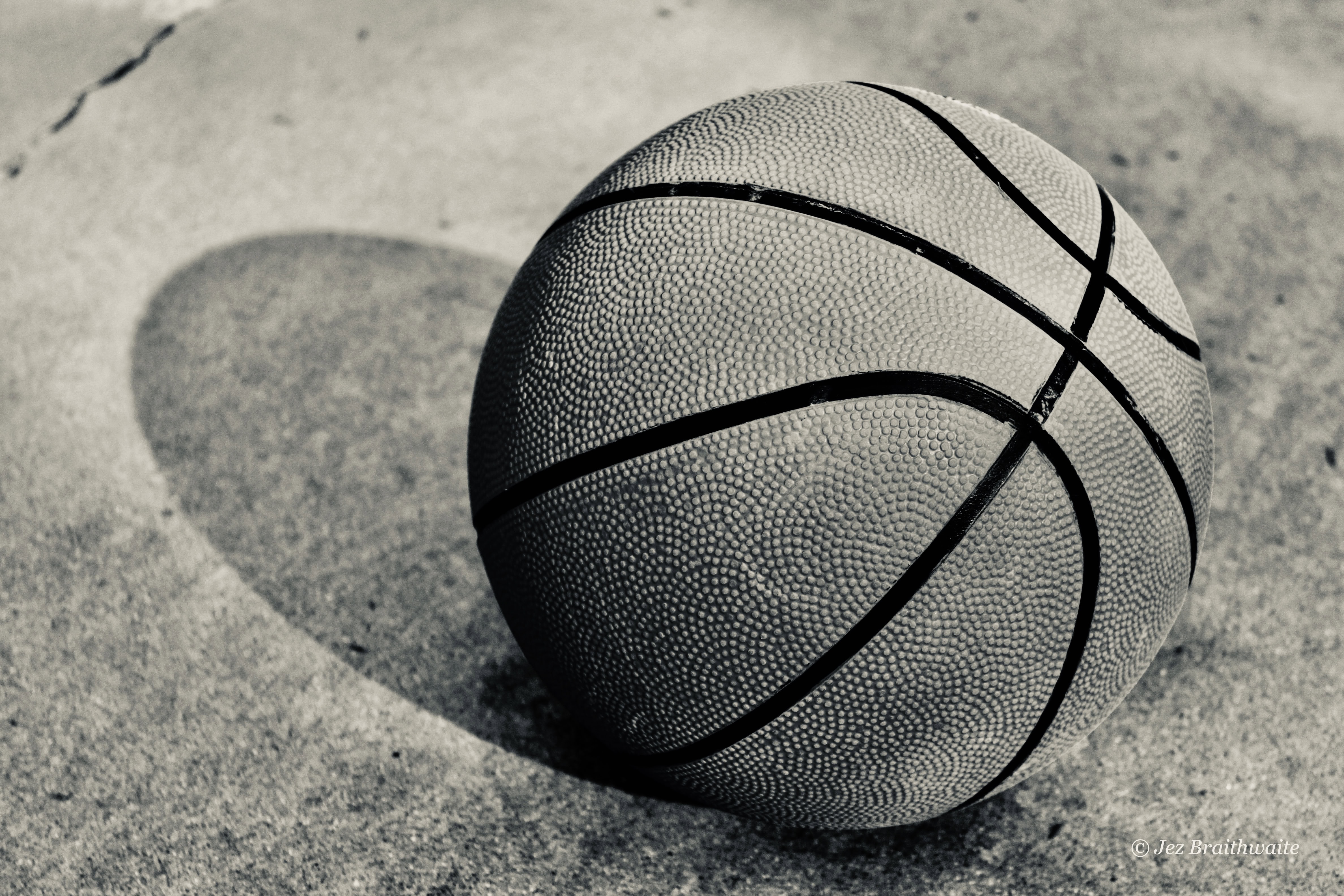 Basket ball by Jez Braithwaite