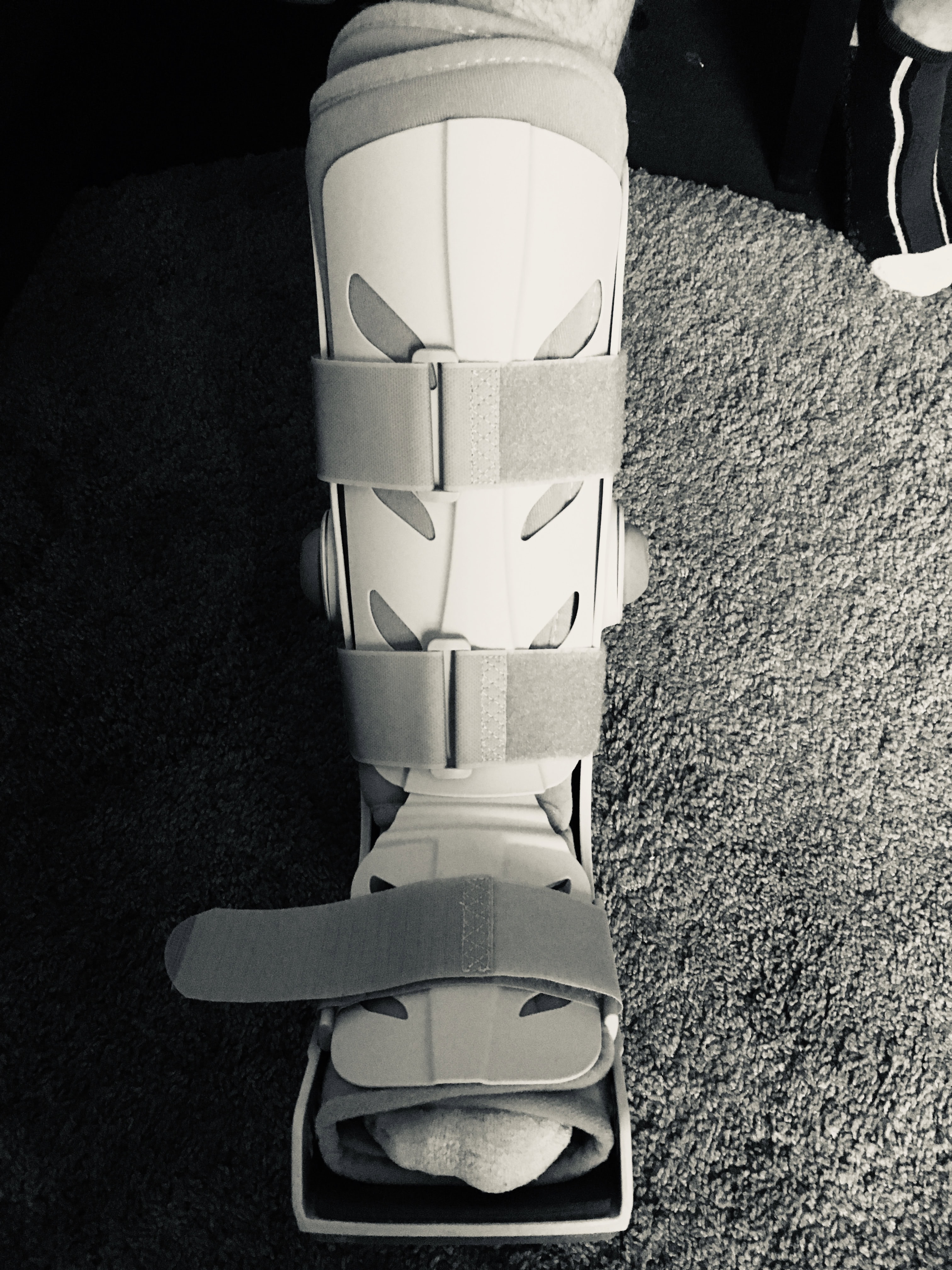 Storm Trooper Moon Boot by Jez Braithwaite