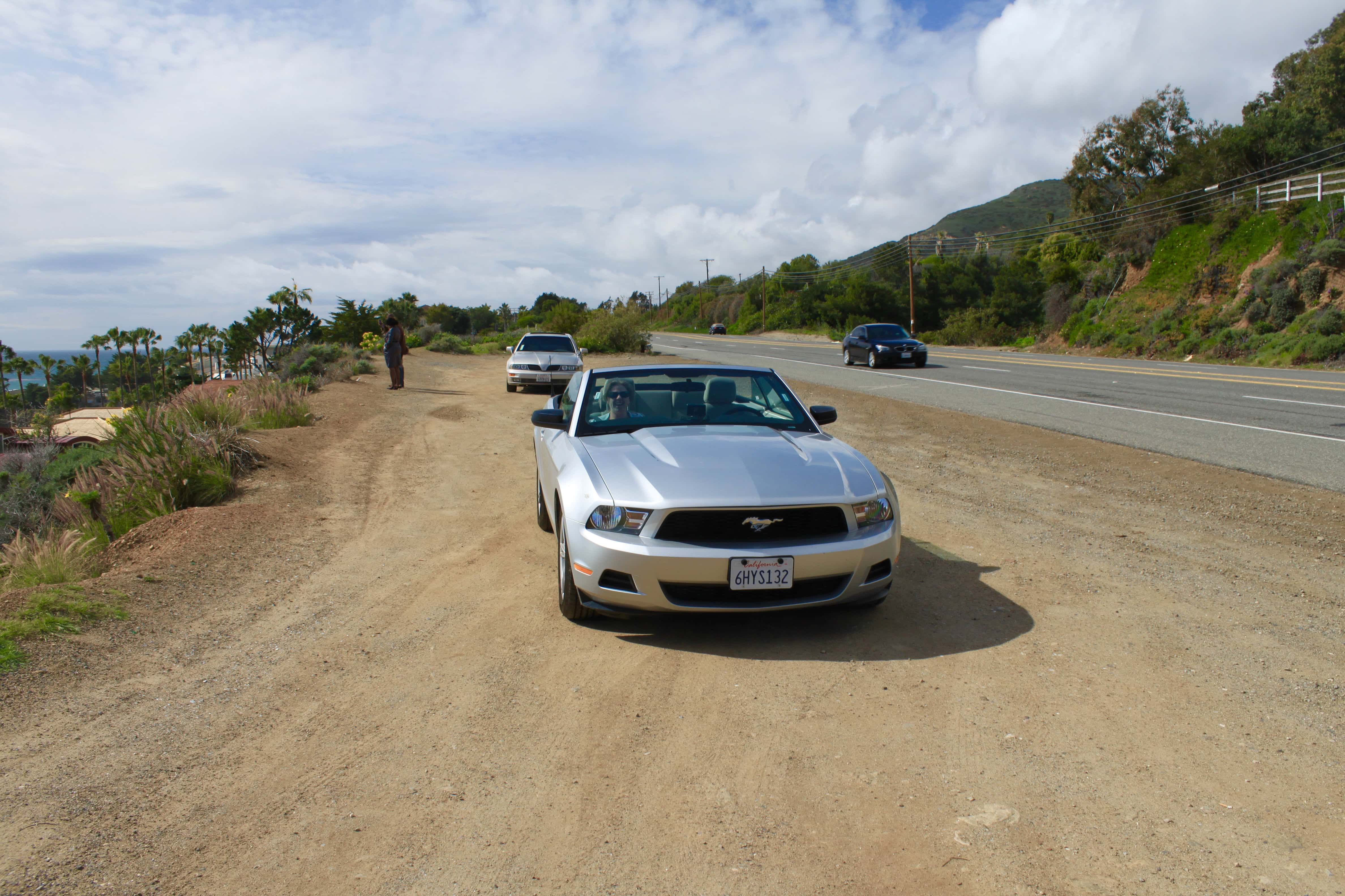 Ford Mustang Convertible by Jez Braithwaite on the Pacific Coast Highway