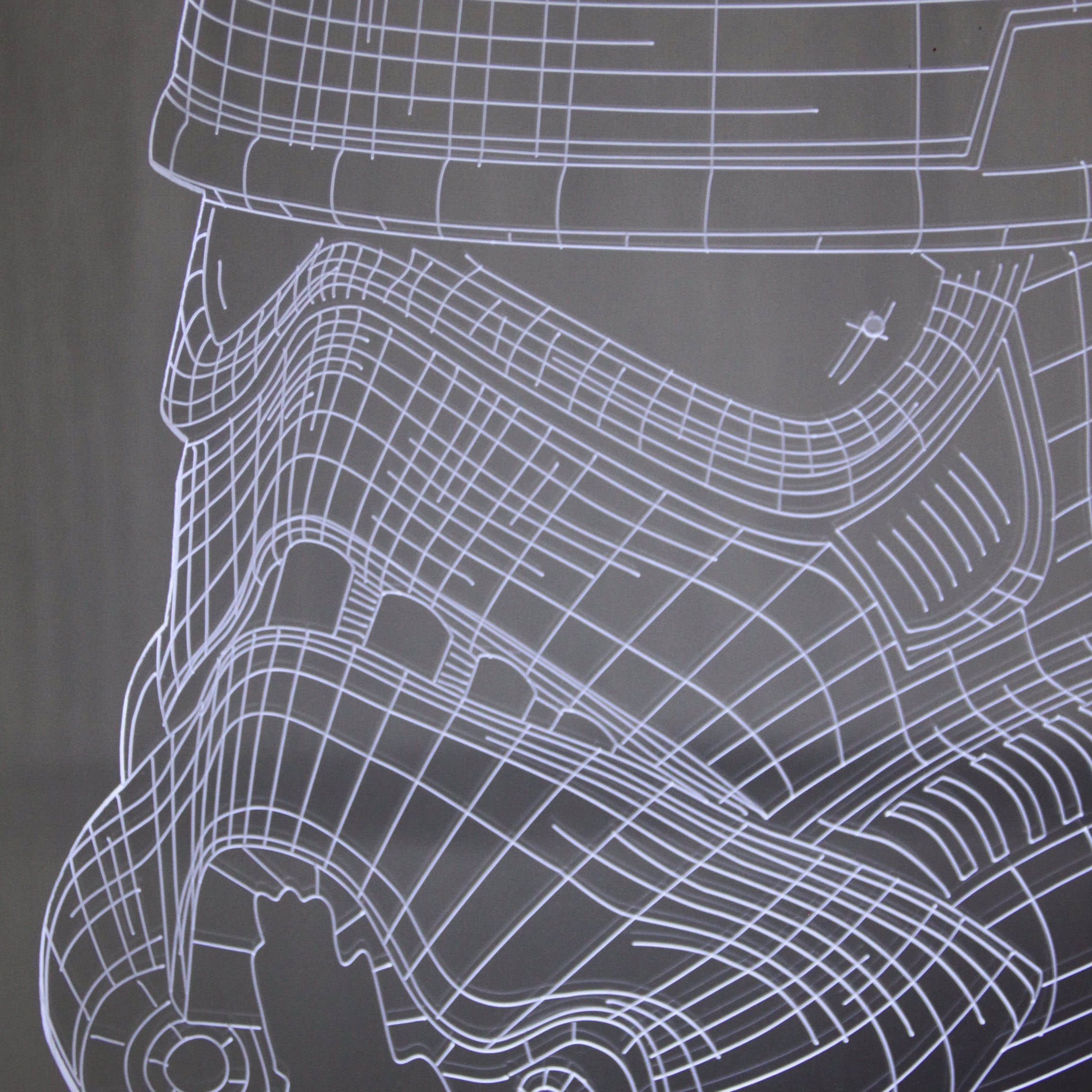 The Dark Side in Light Lines — PastSquares and Monday Portrait