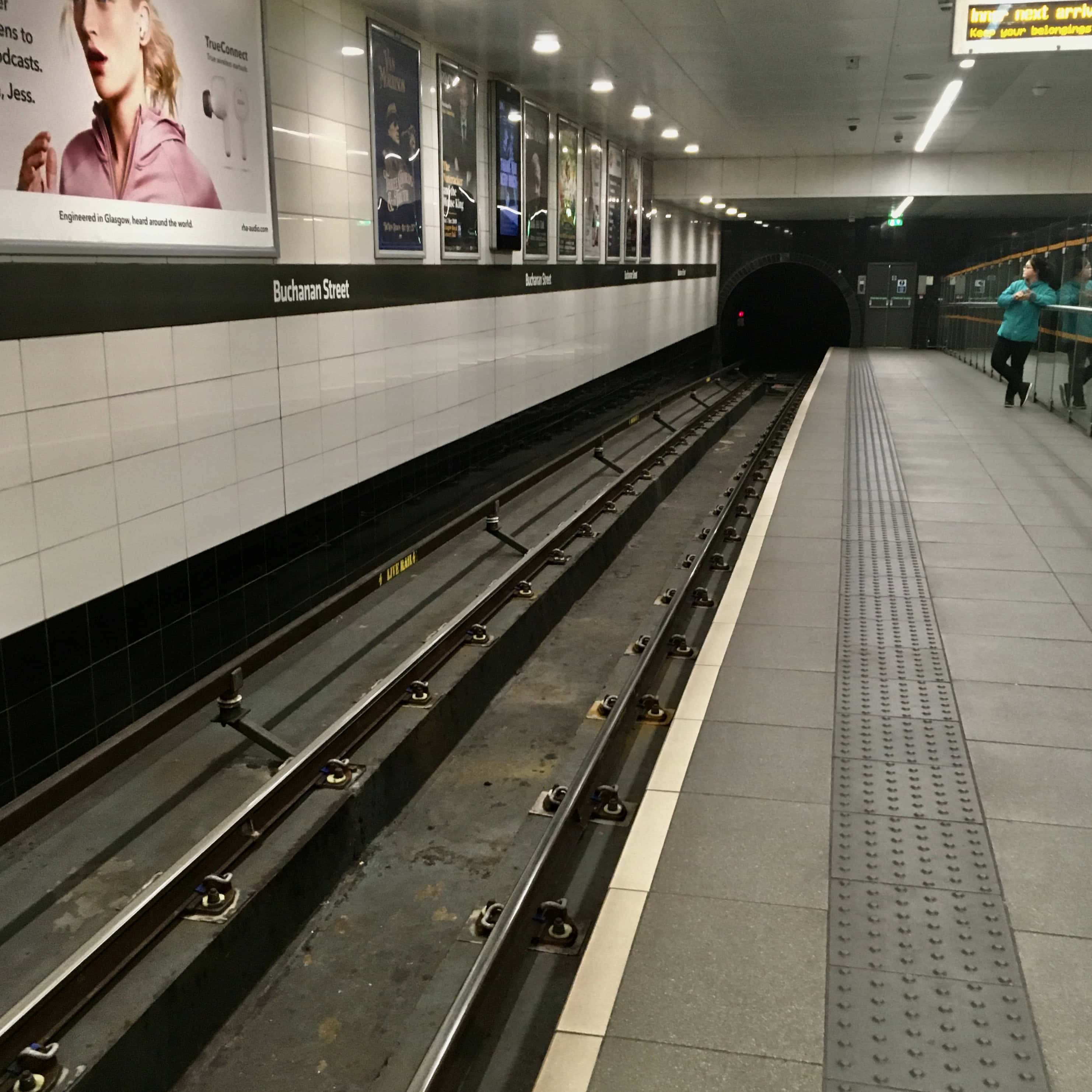 Buchanan Street Station -- Glasgow Subway by Jez Braithwaite