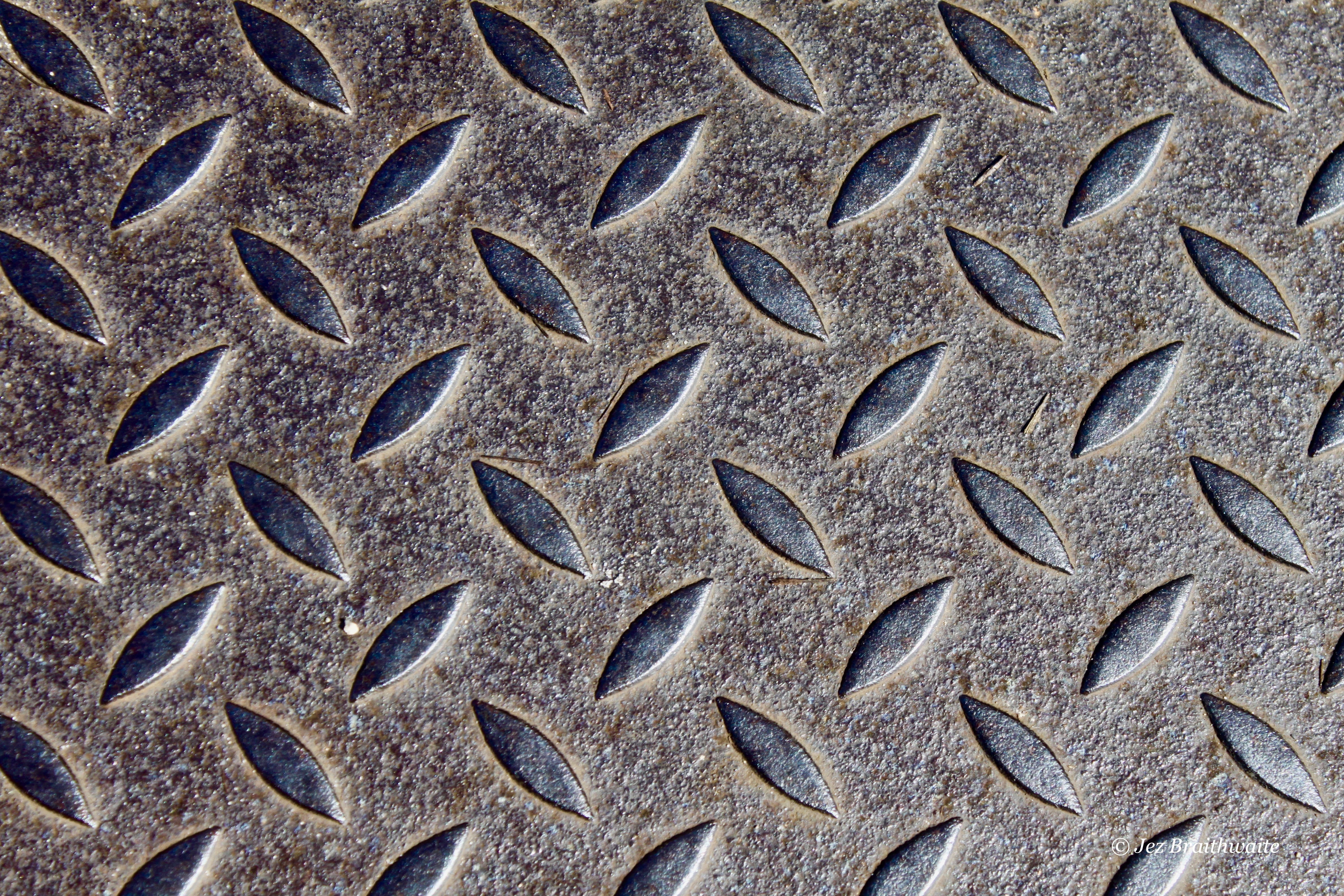 Diamond plate by Jez Braithwaite