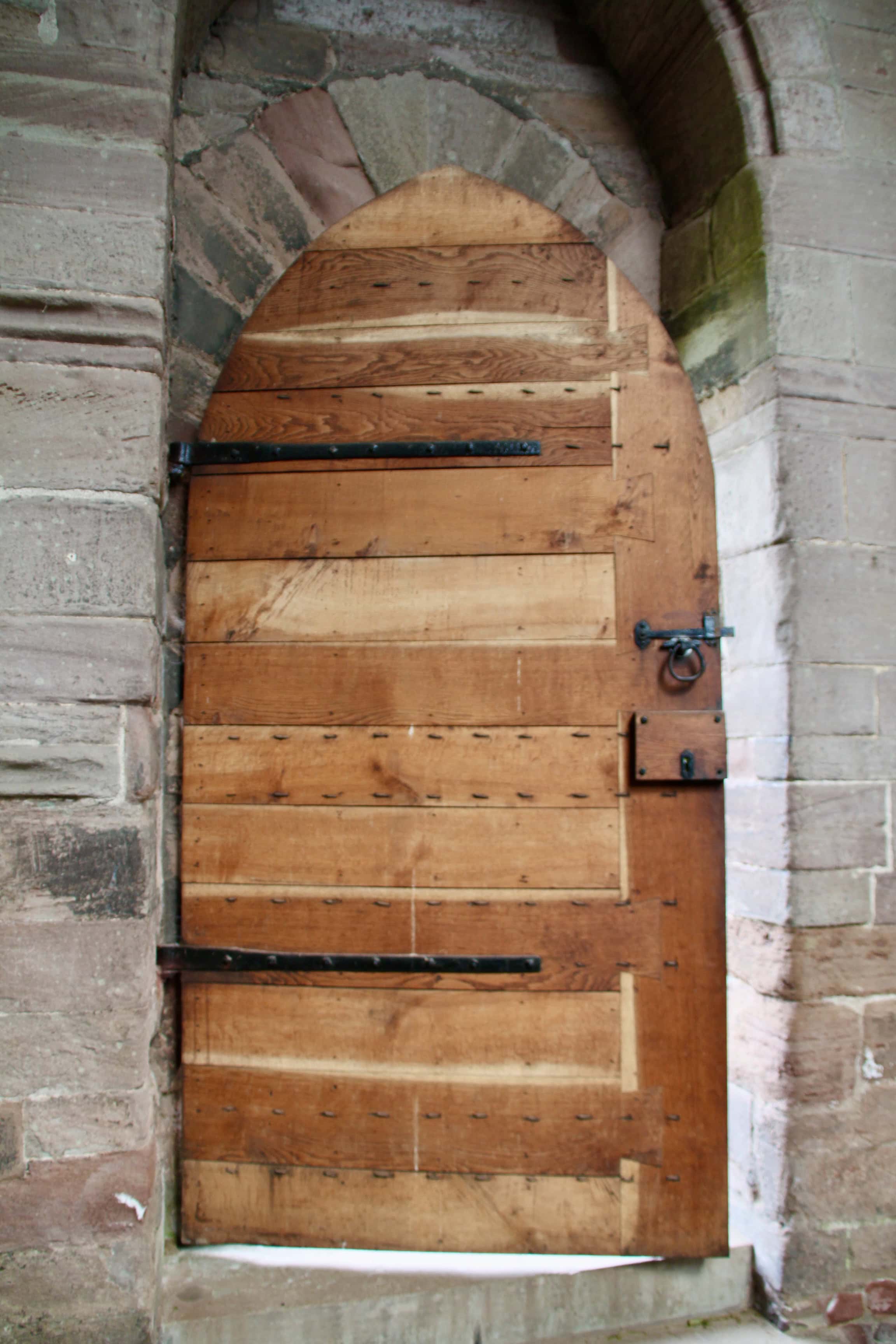 Sacristy door from the inside by Jez Braithwaite