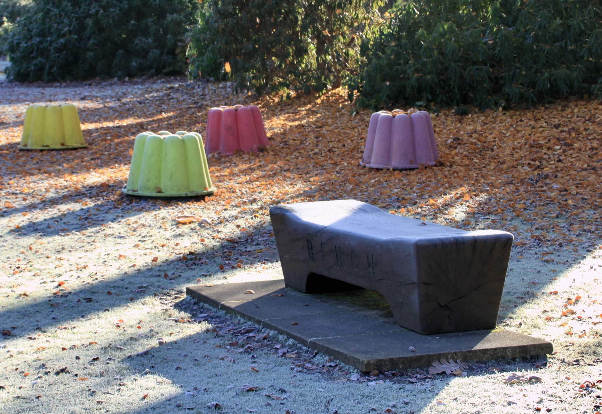 Jelly mould seats by Jez Braithwaite