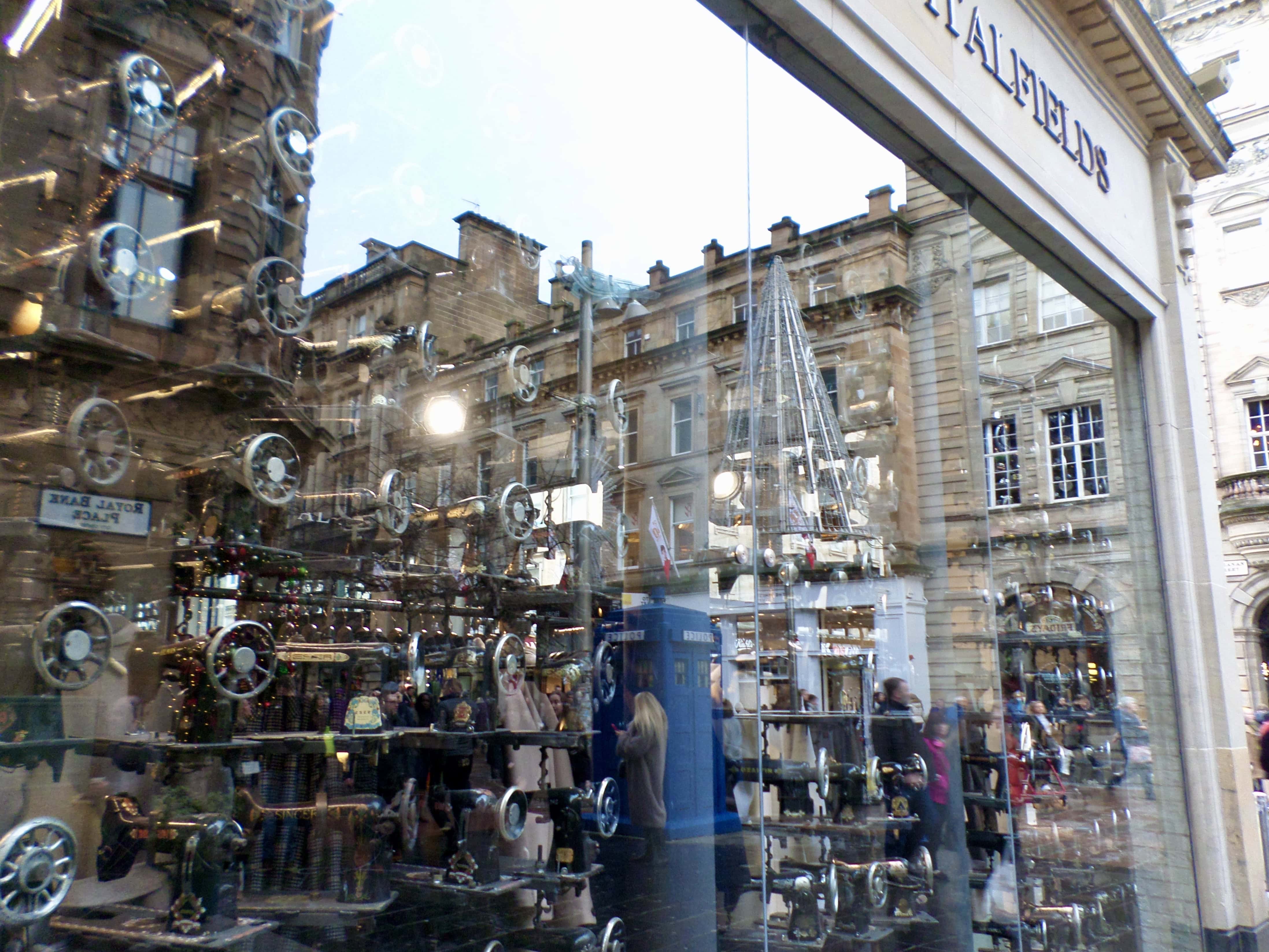 Allsaints shop window by Jez Braithwaite