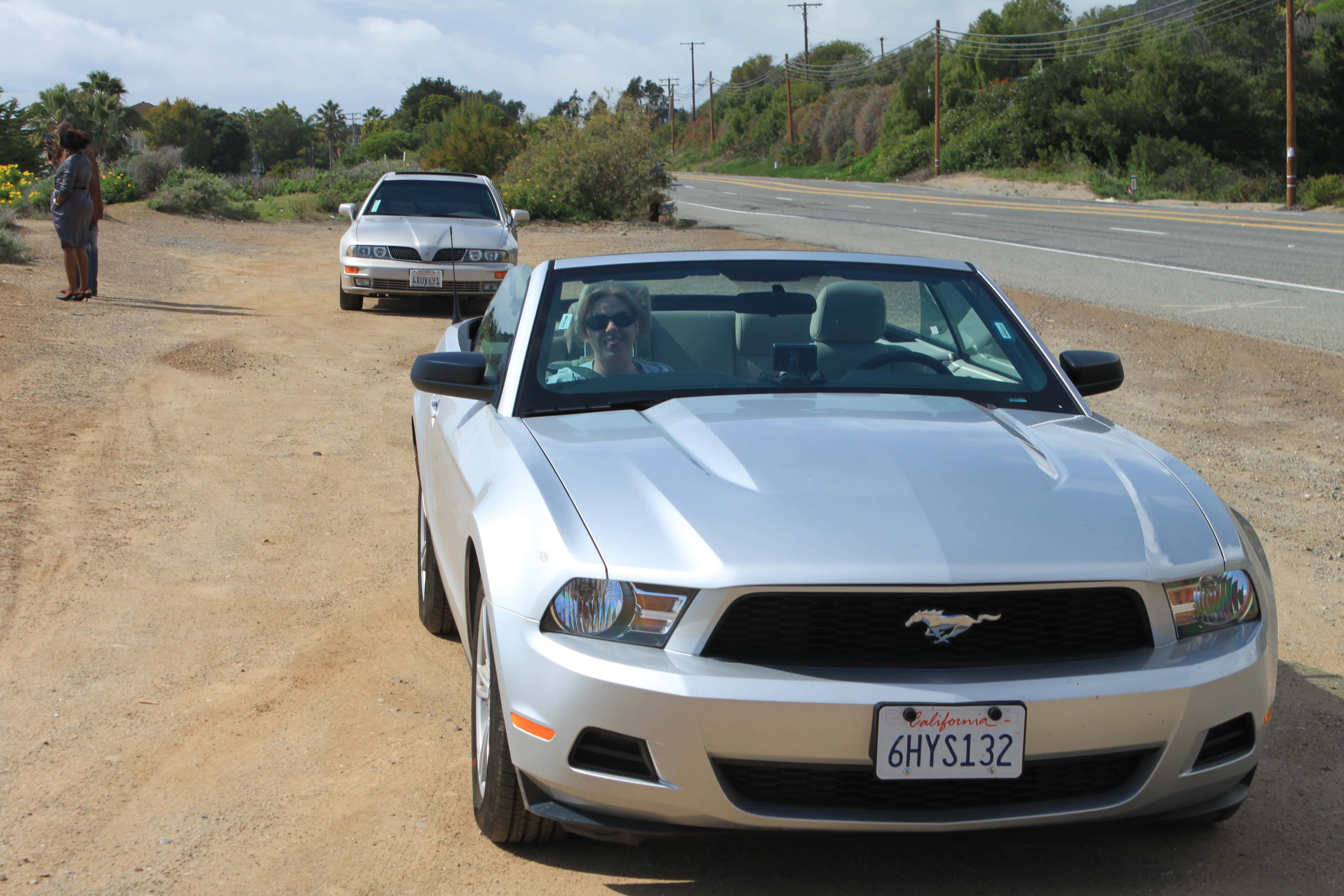 Sit in the sun with the roof down