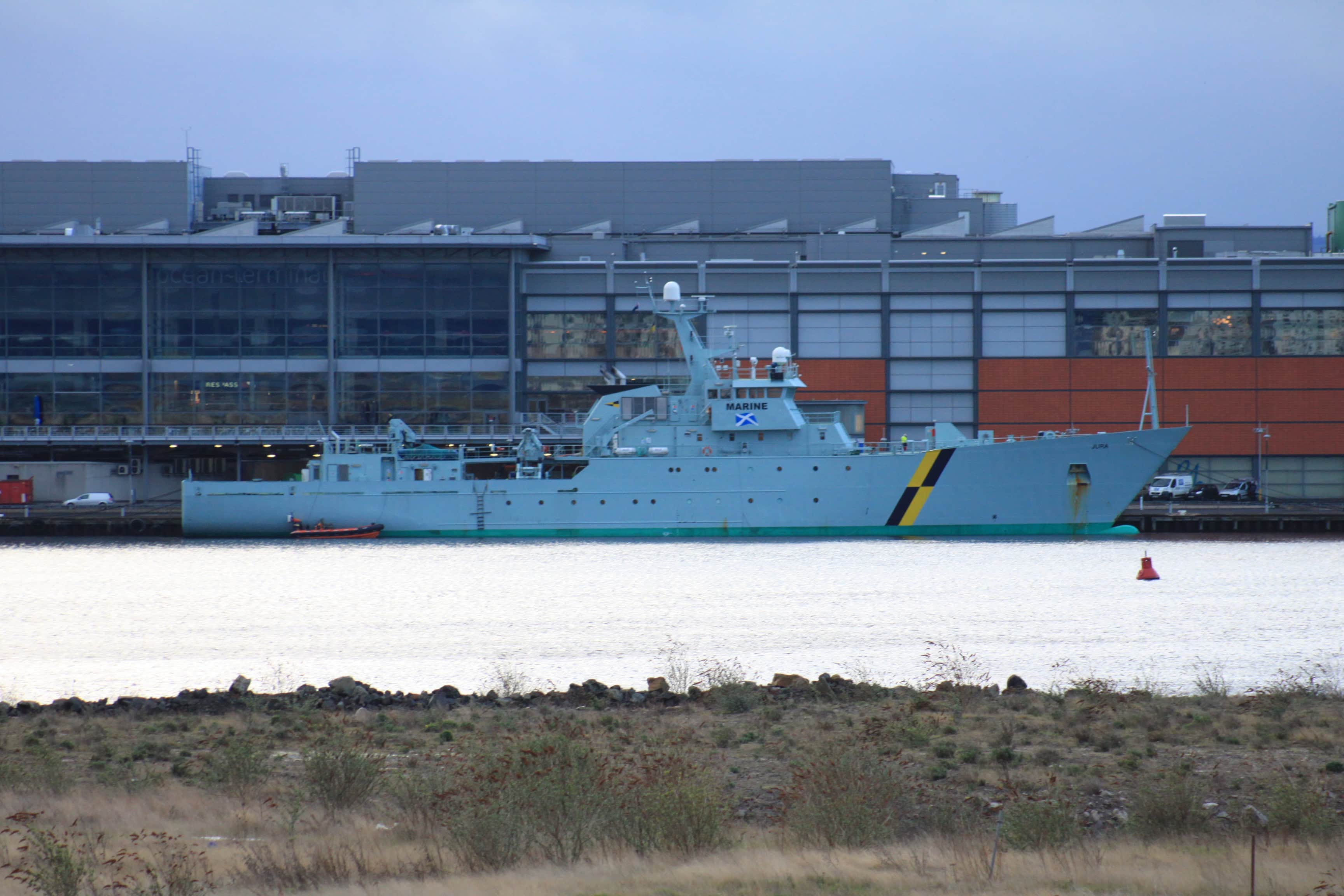 Scottish fishery protection vessel
