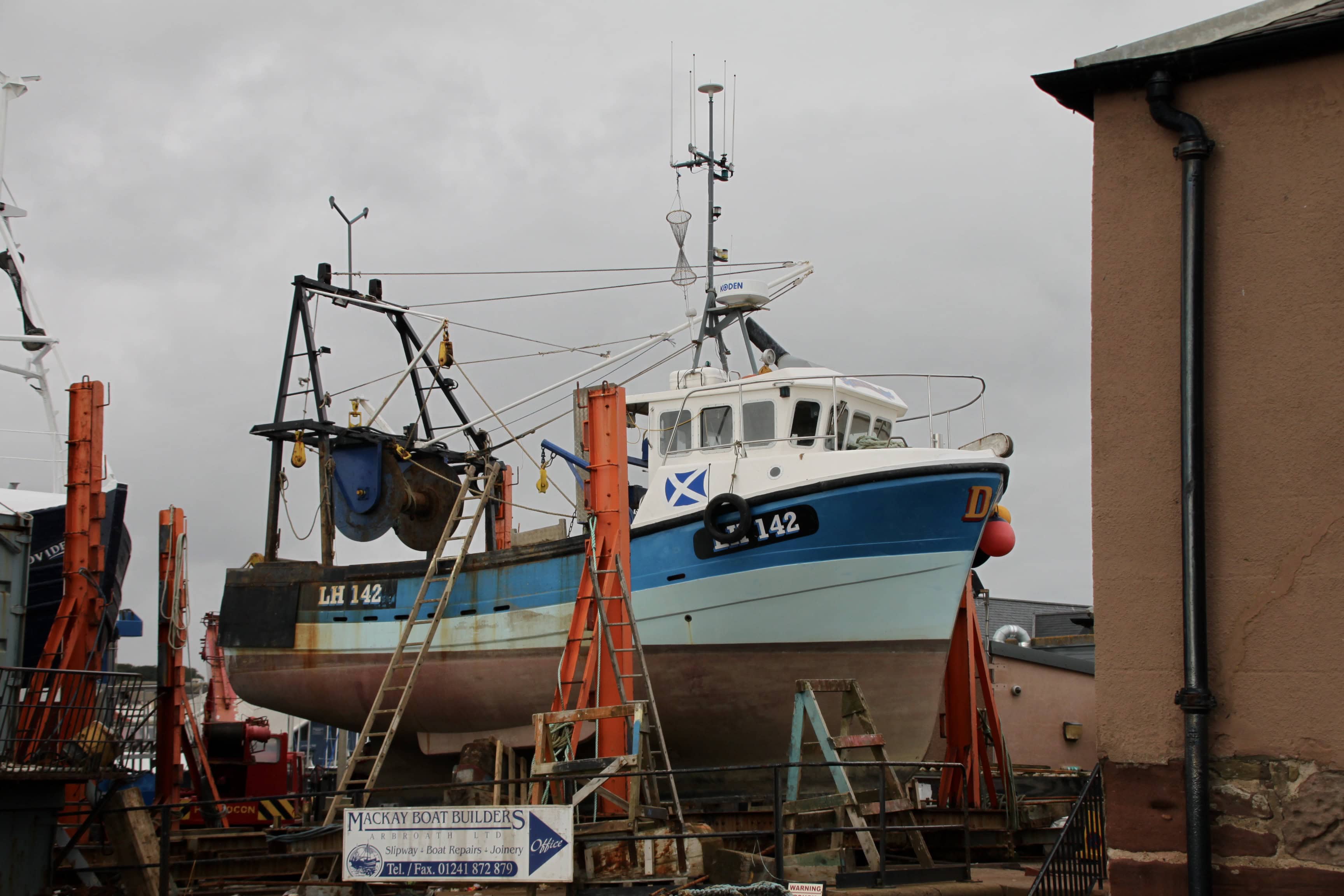 Arbroath boatyard