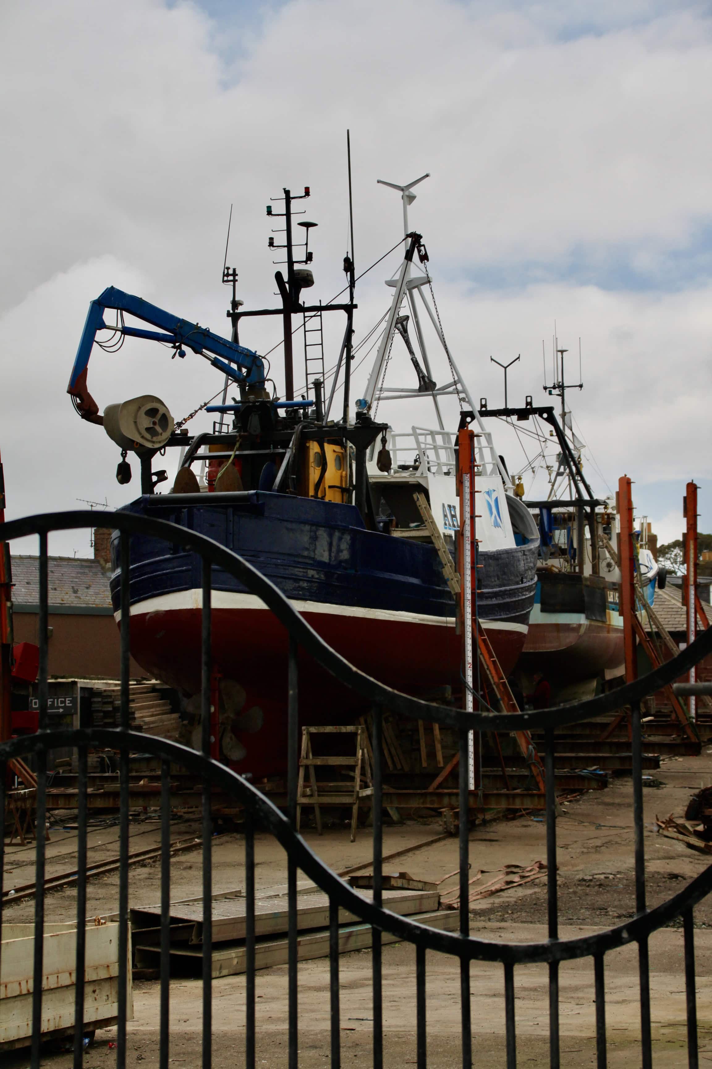 Arbroath boatyard