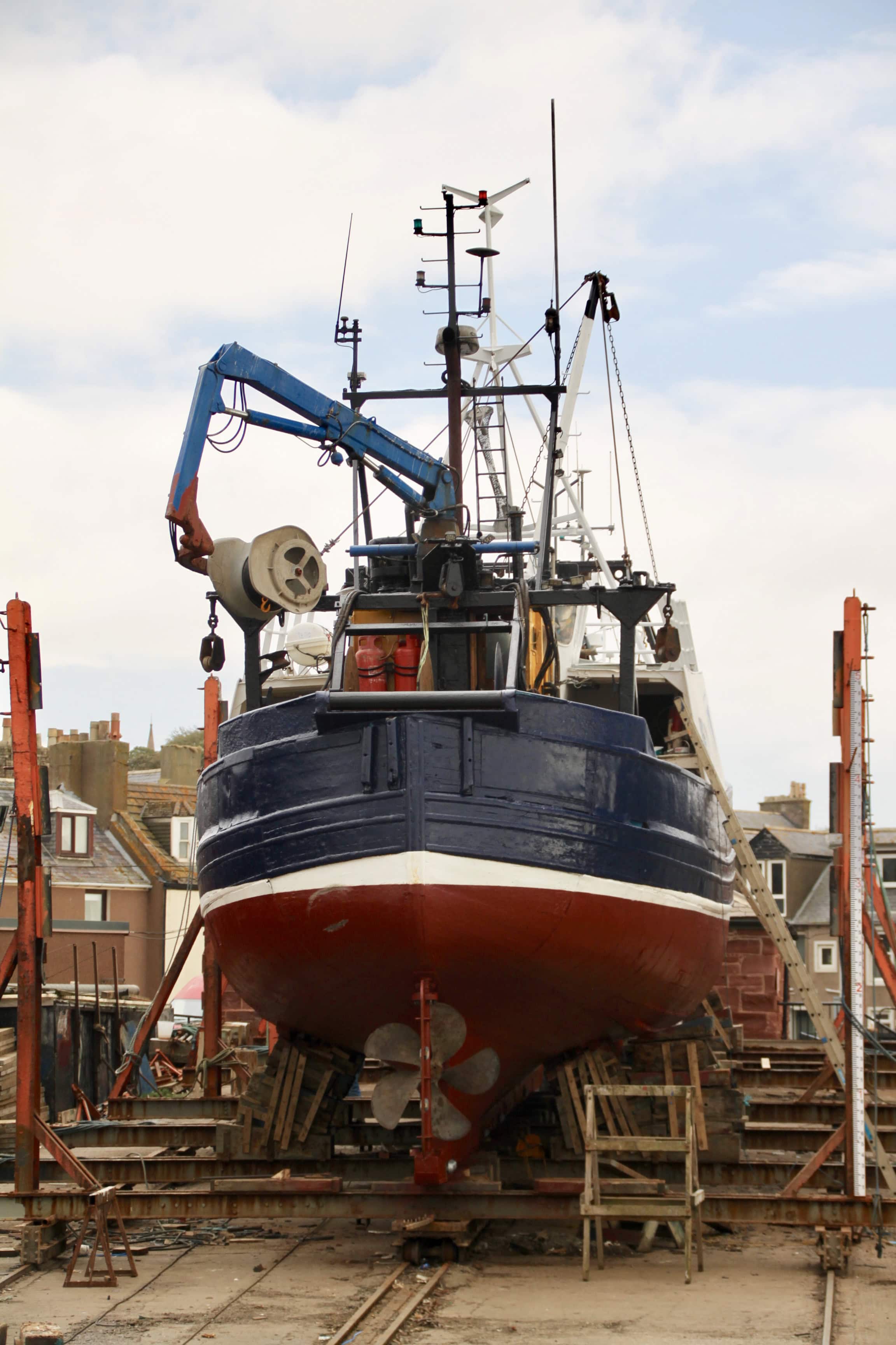 Arbroath boatyard