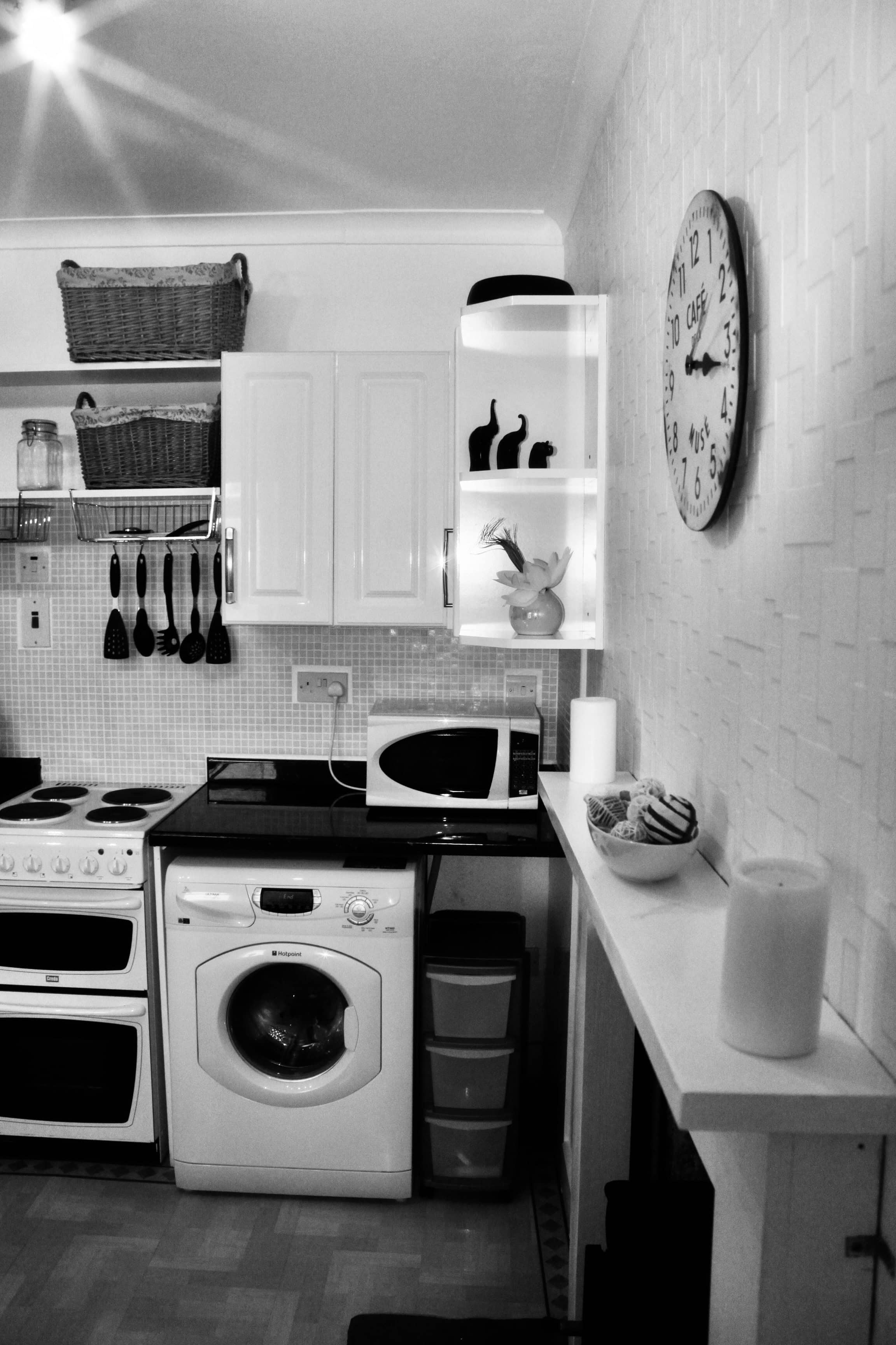 Washing machine, oven & microwave
