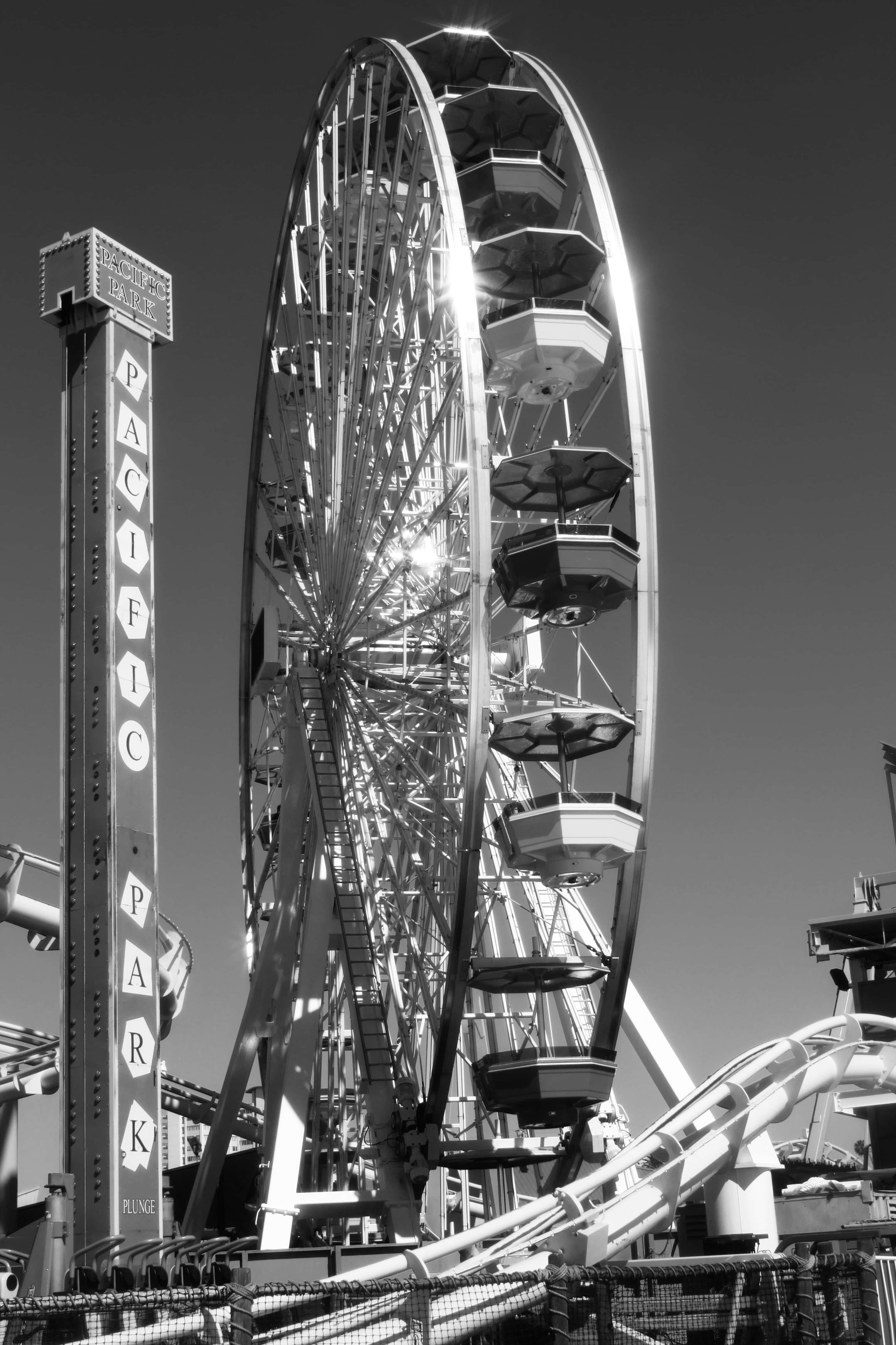 Ferris wheel on Santa Monica Pier