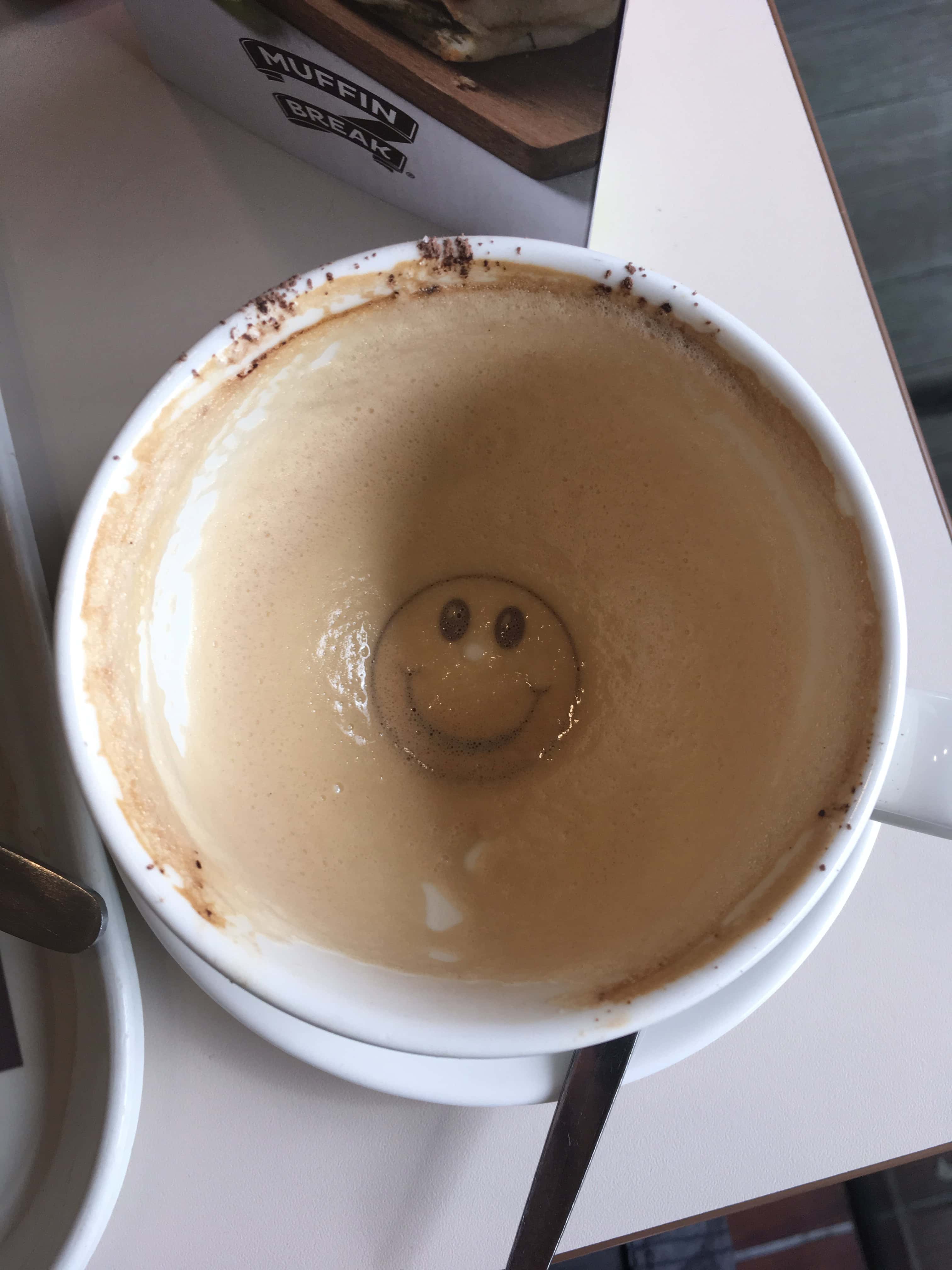 Empty coffee mug