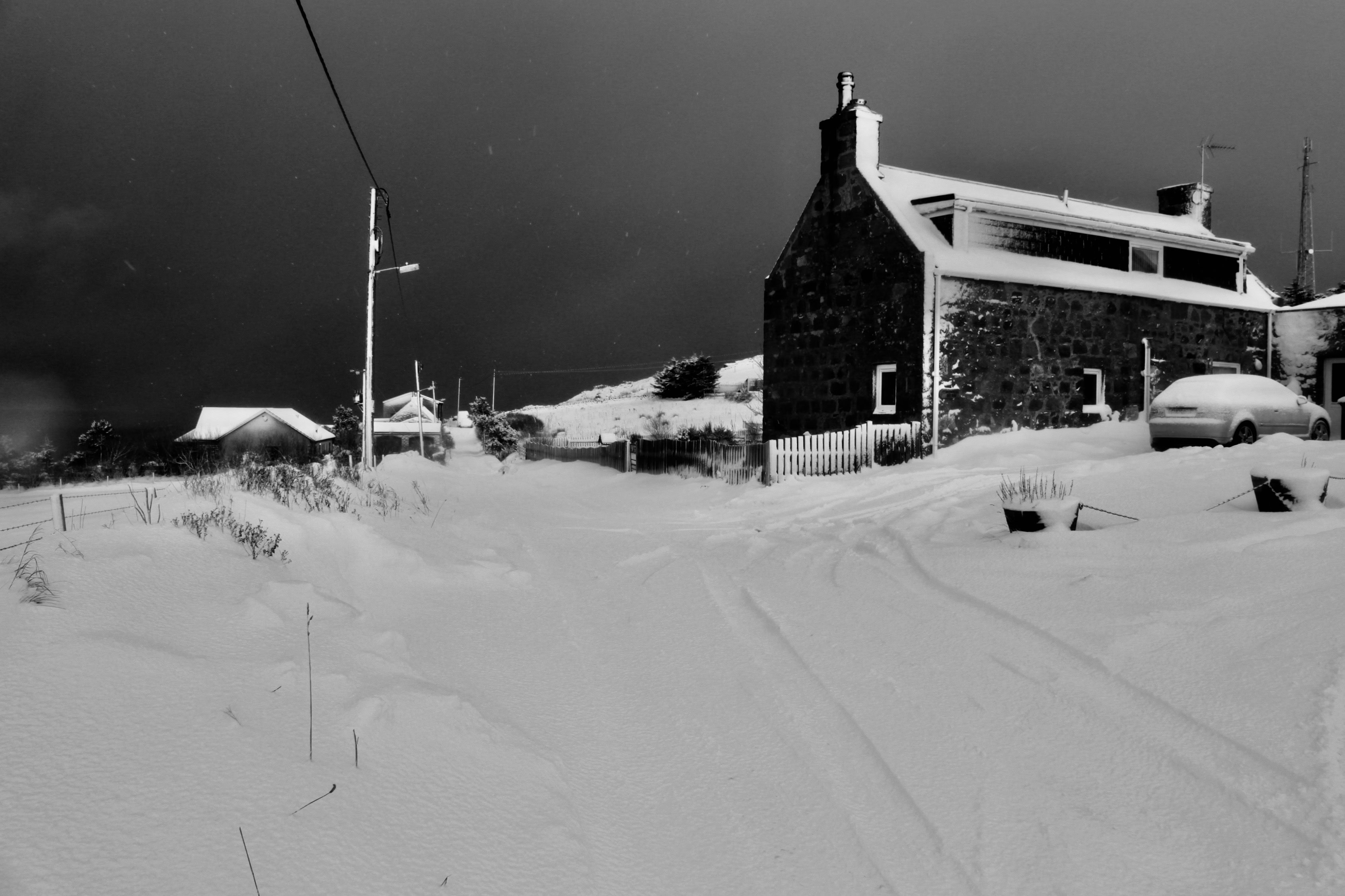 Wheel tracks