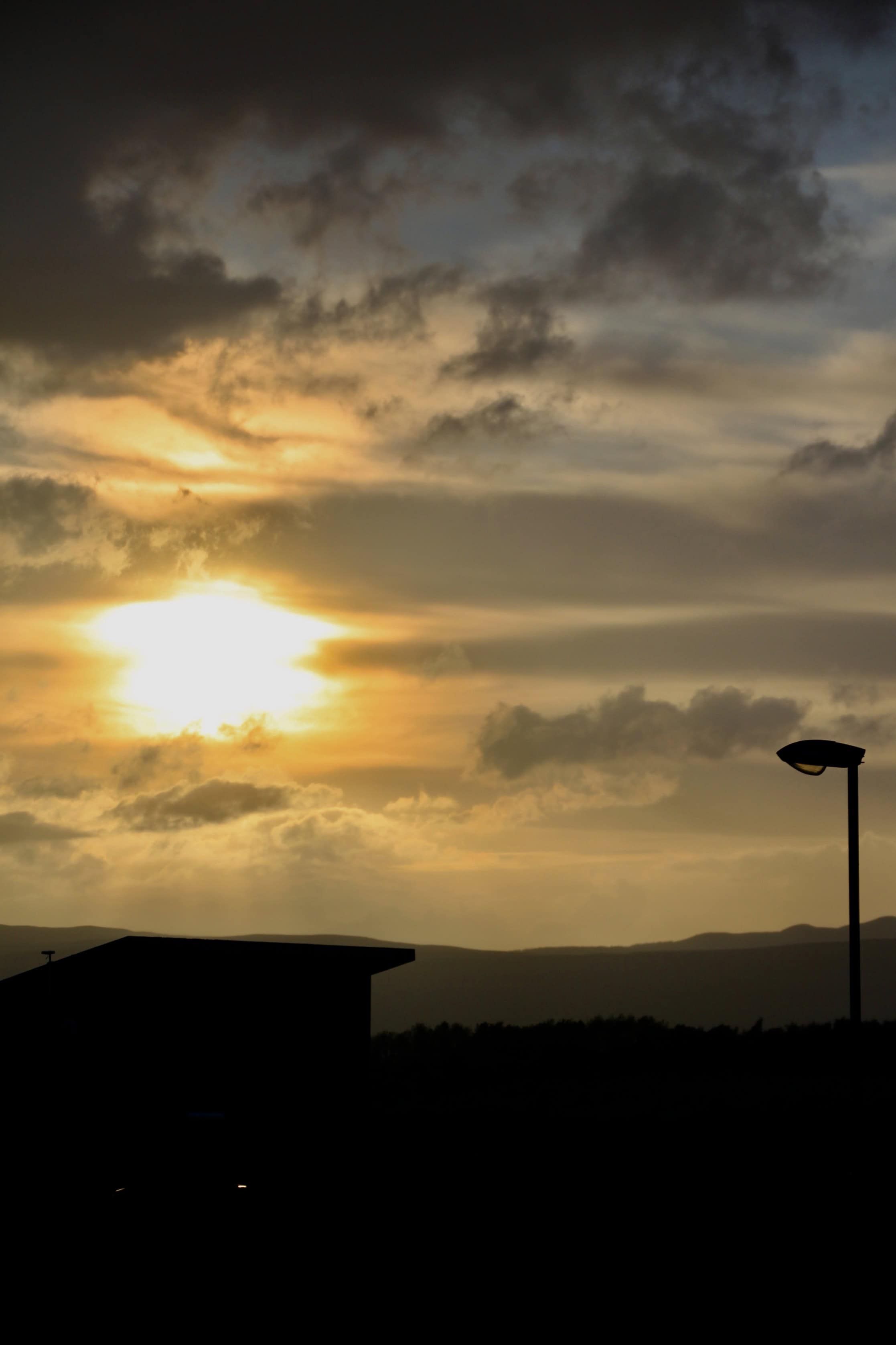 Cloudy evening
