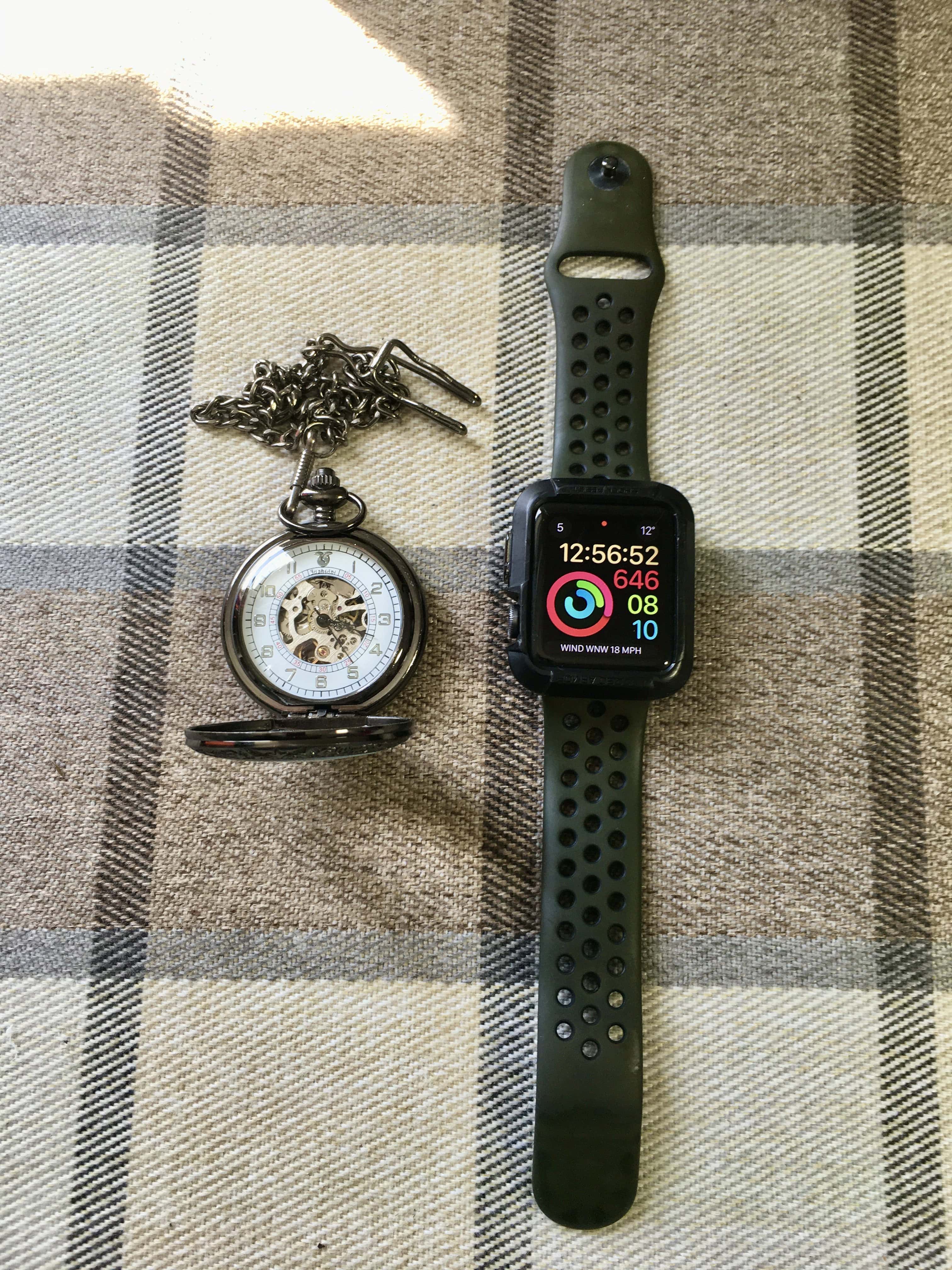 Pocket watch & Apple watch