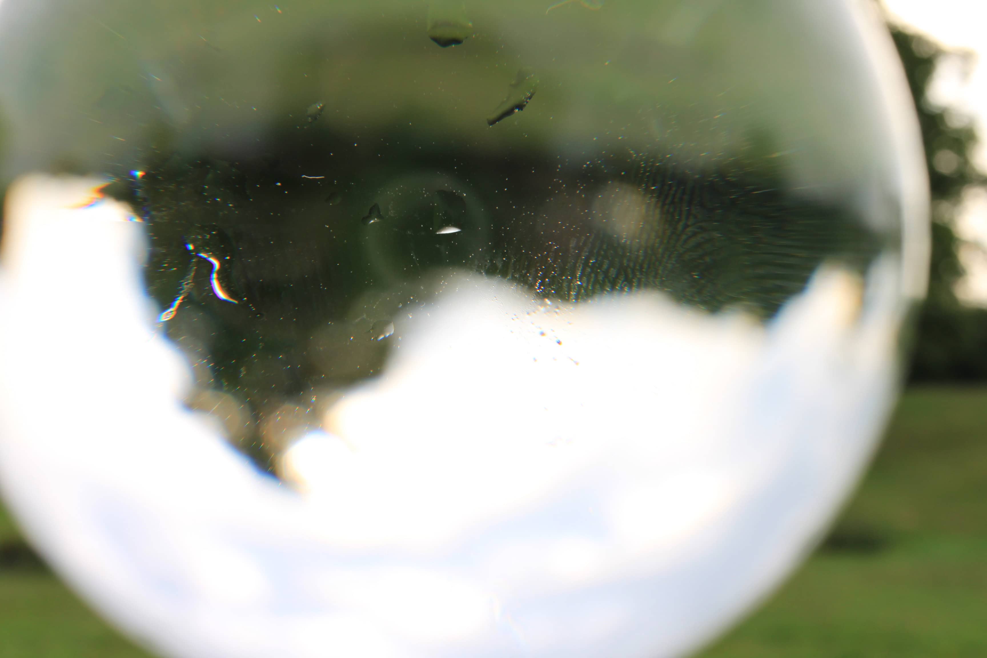 Grubby lensball