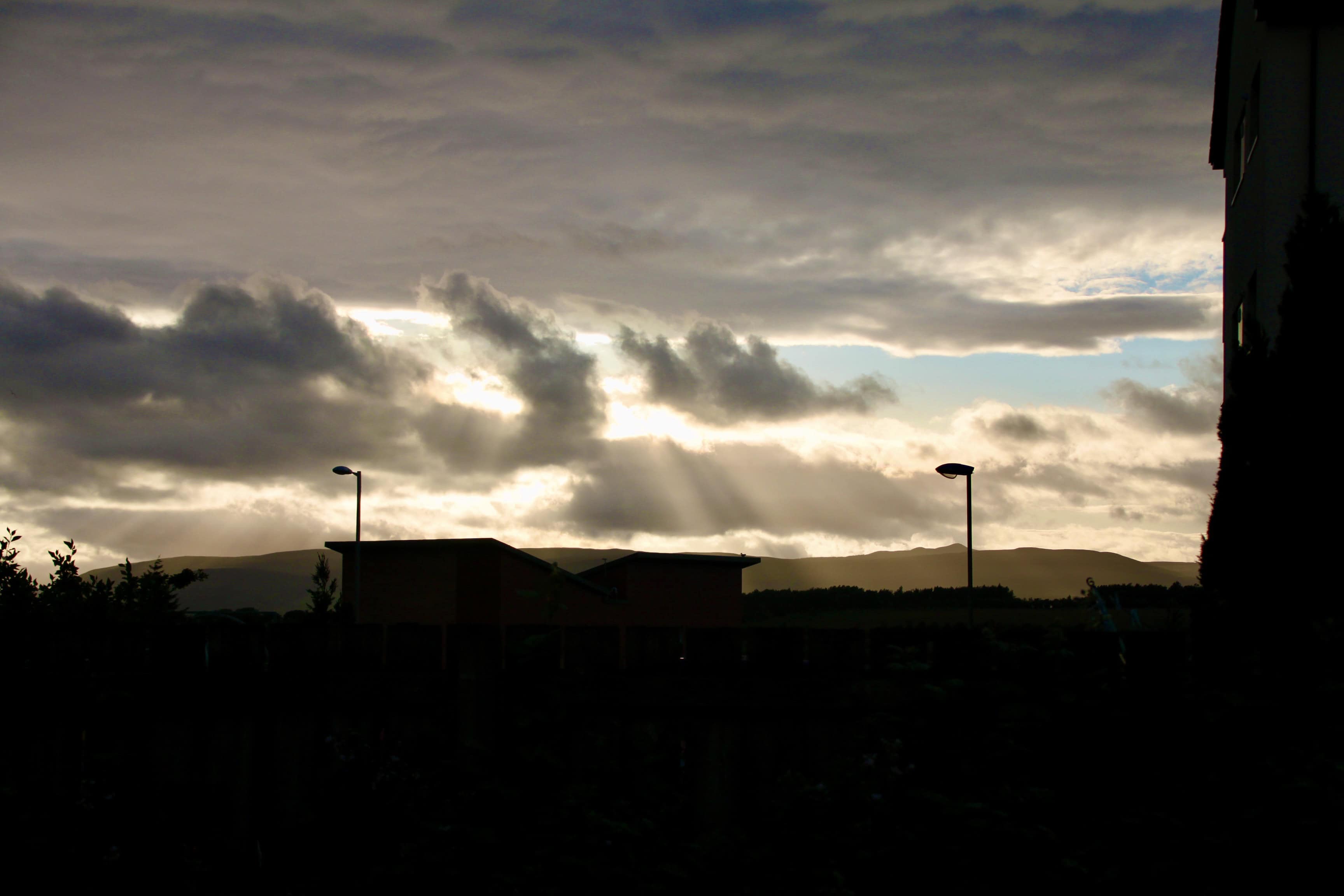 Evening clouds
