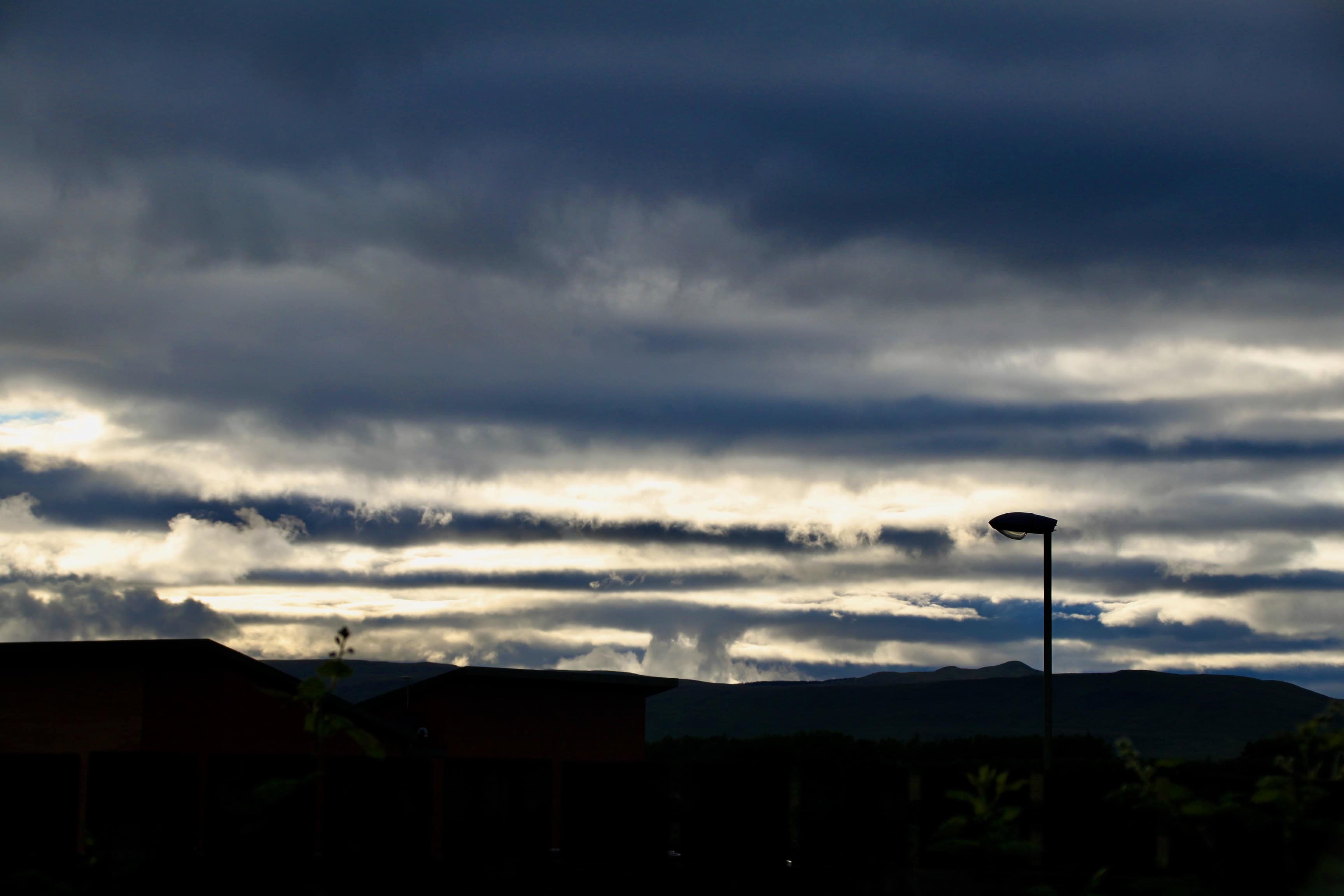 Evening clouds
