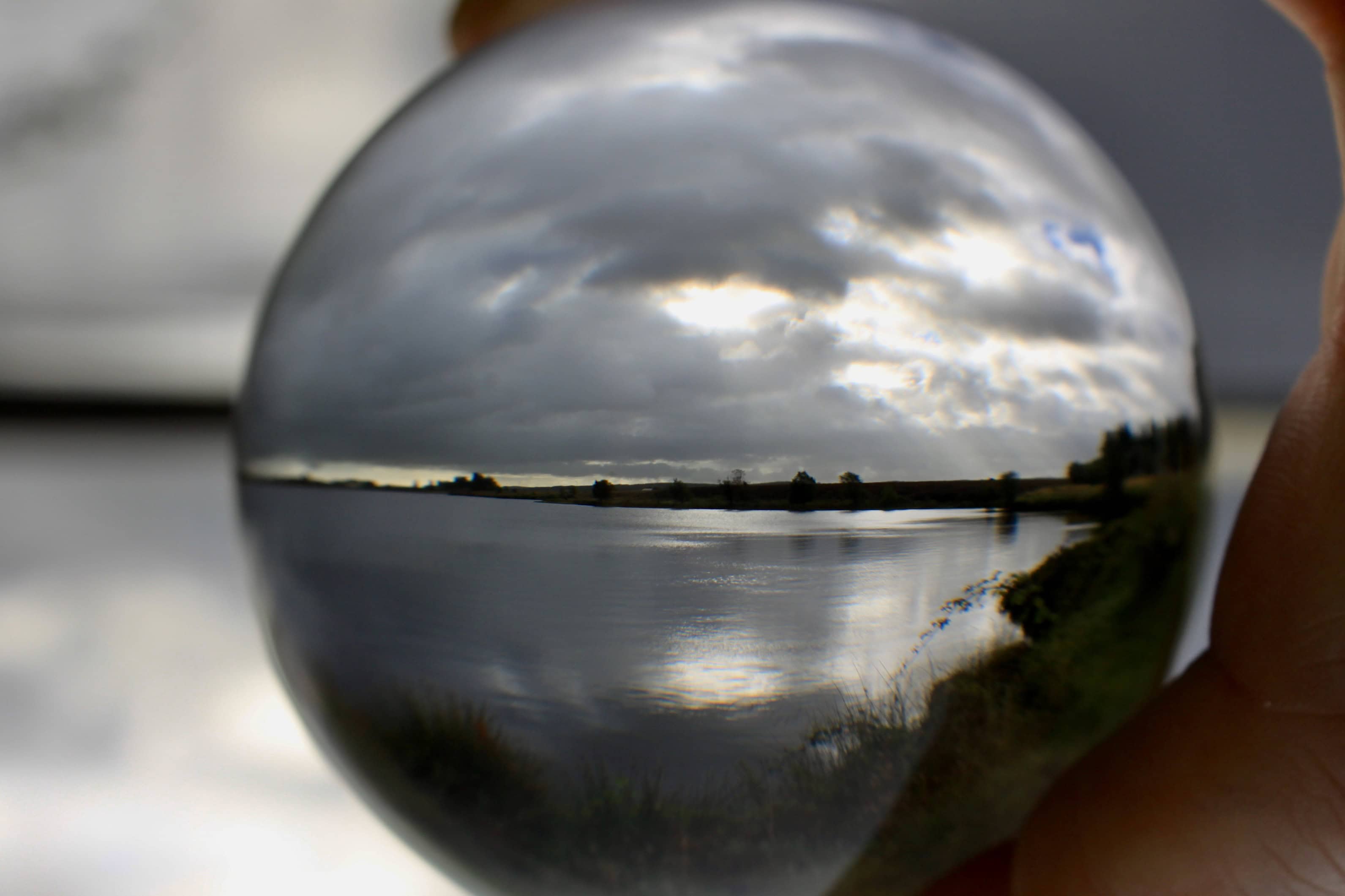 Sky in a Lensball — Weekend Sky #01 Oct 10