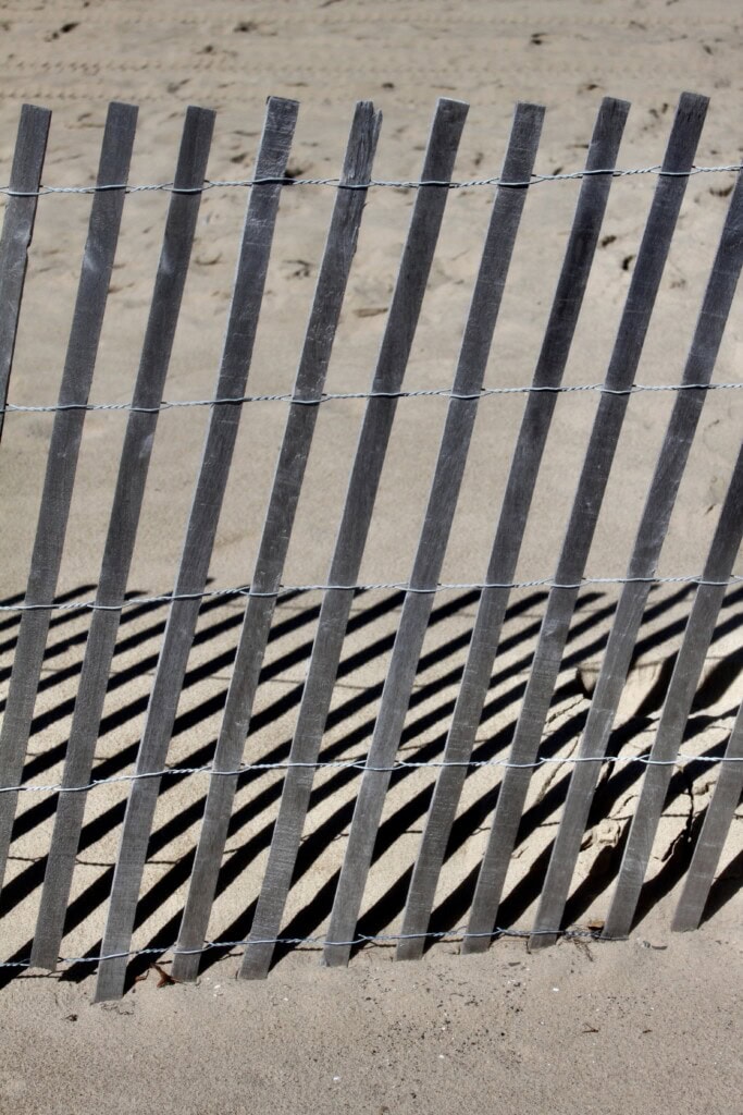 Beach fence