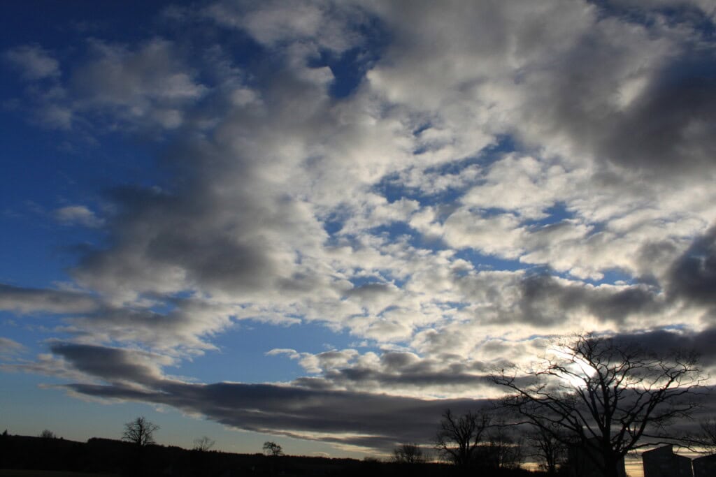 AltoCu & StratoCu over Cumbernauld