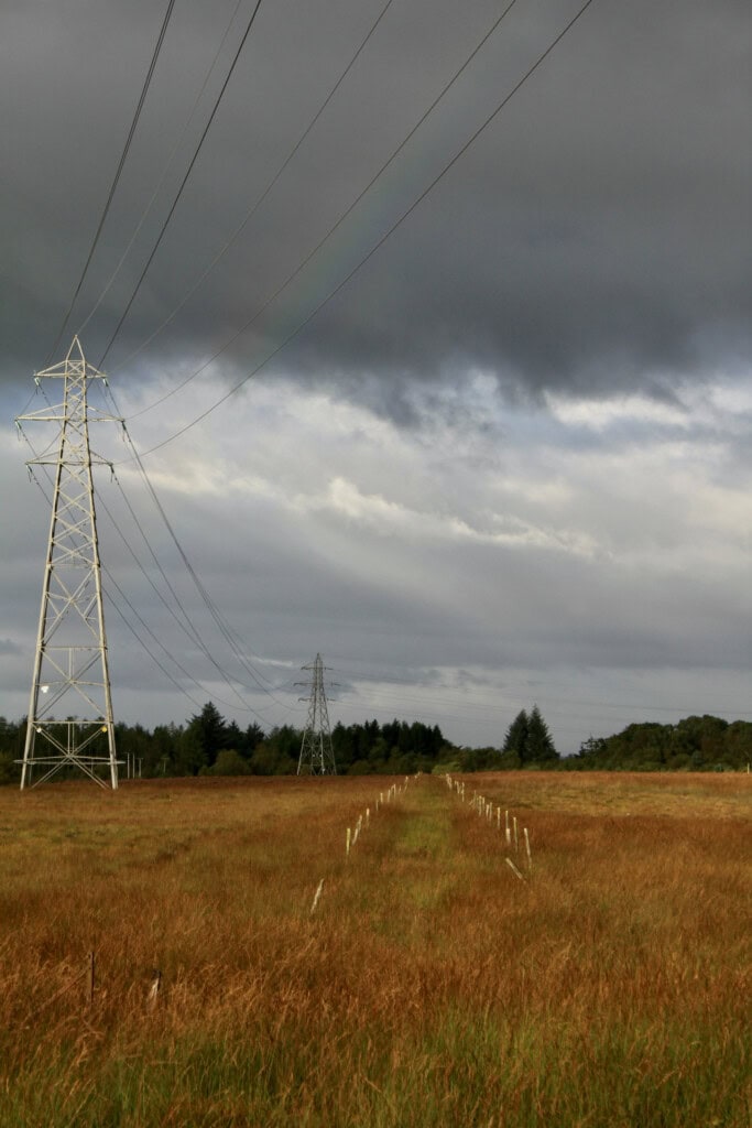Brooding skies at Palacerigg