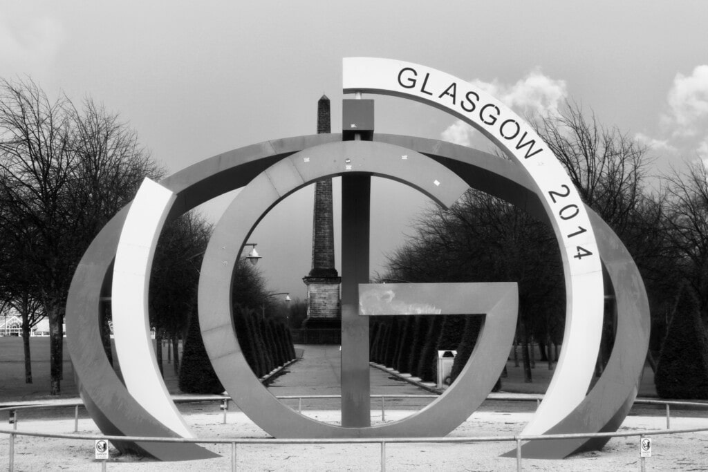 Sculpture in Glasgow Green