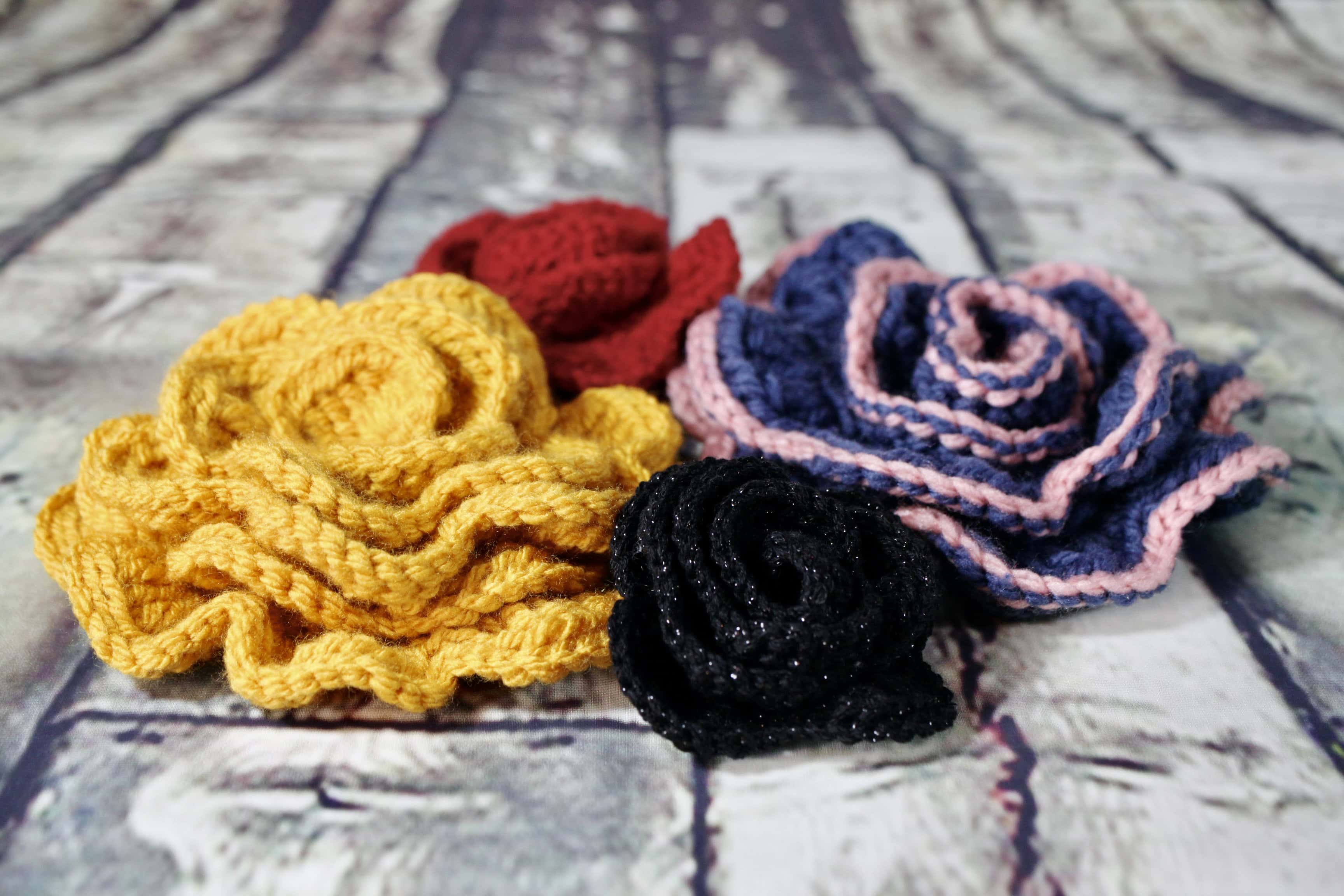 Crochet Roses — Macro Monday Feb 22