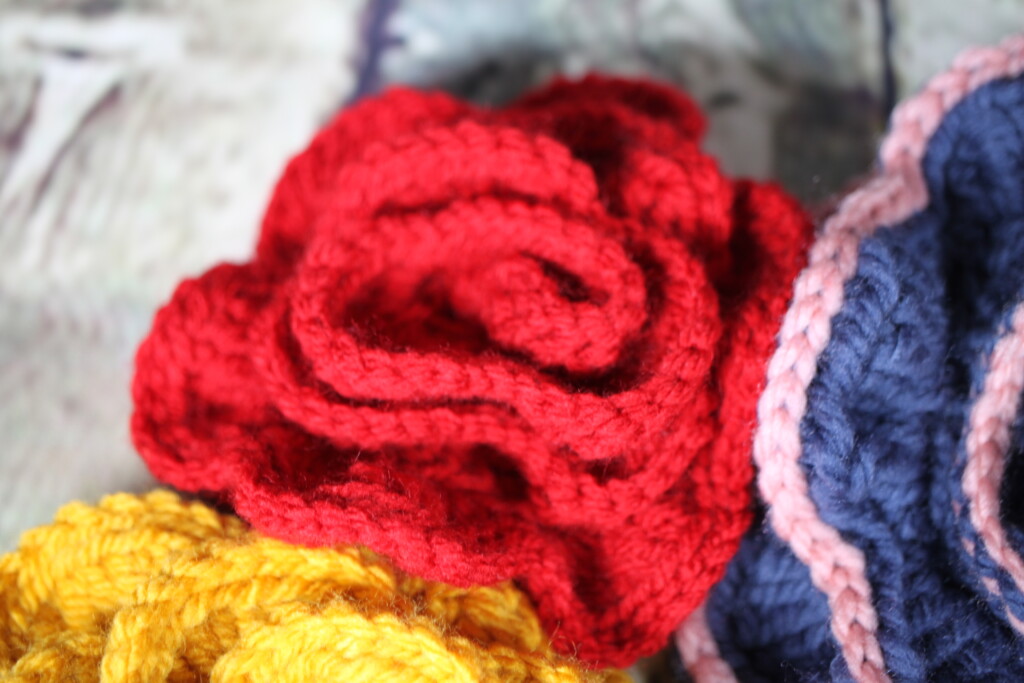 Crochet roses