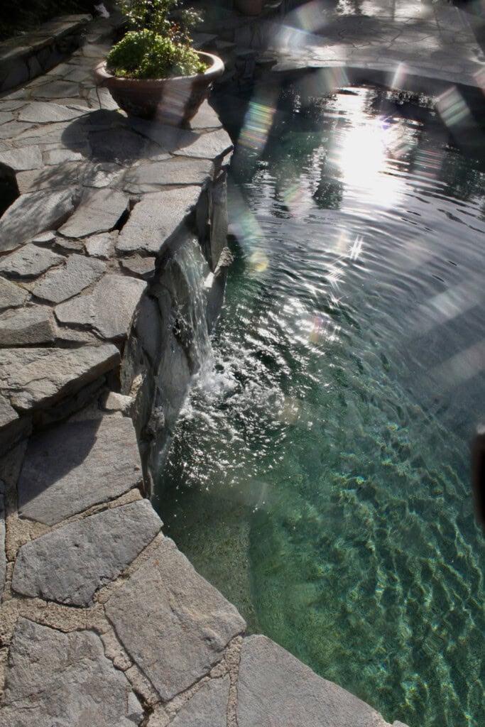 Small waterfall