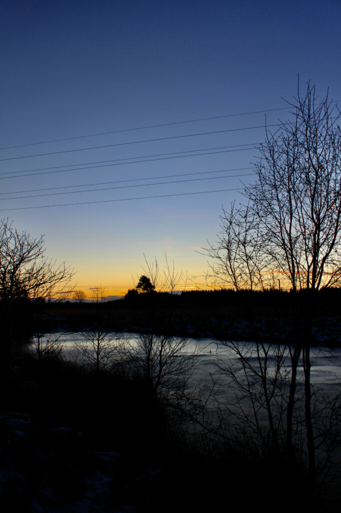 Dawn over Palacerigg Country Park