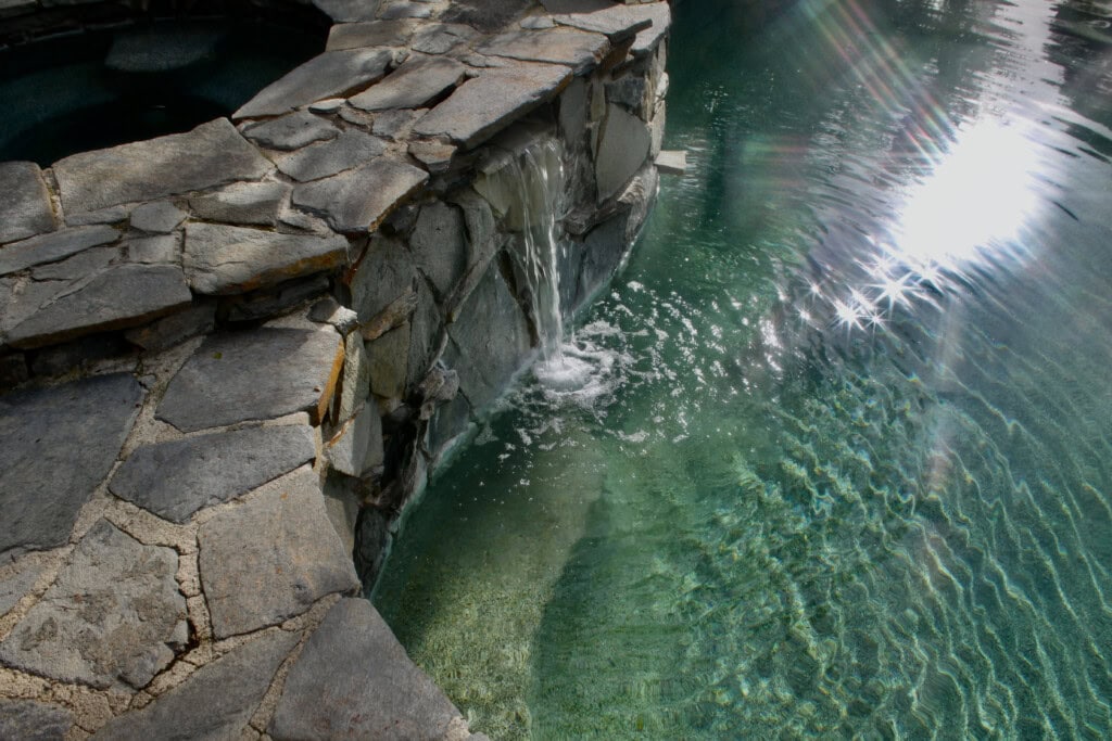 Small waterfall