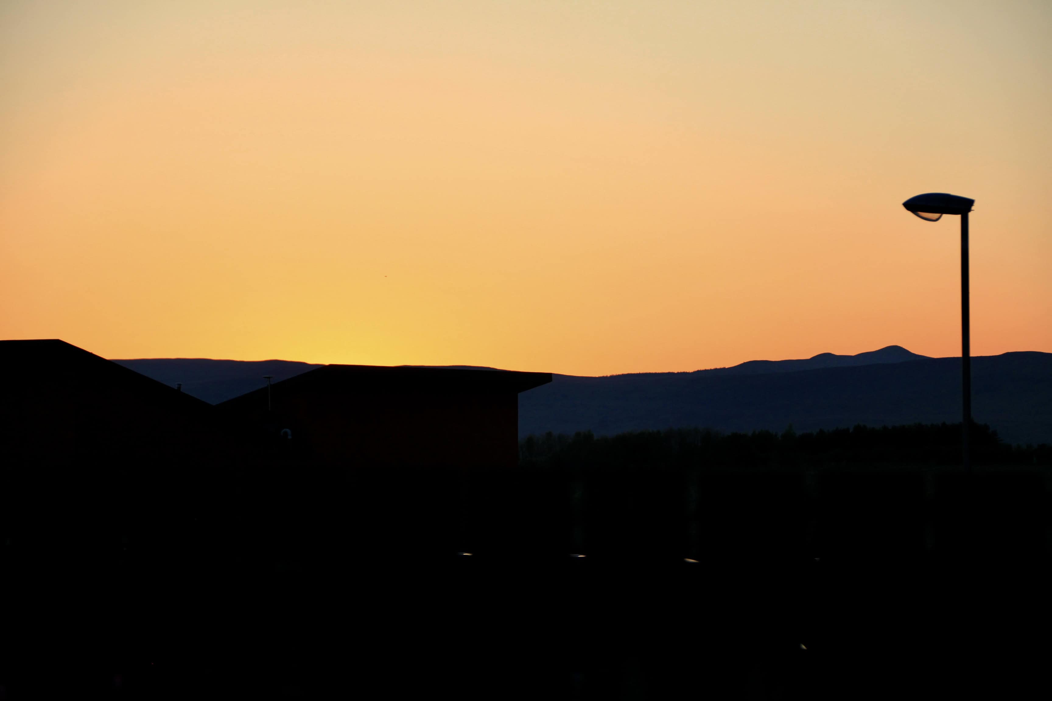 A Golden Glow Heralds Day’s End