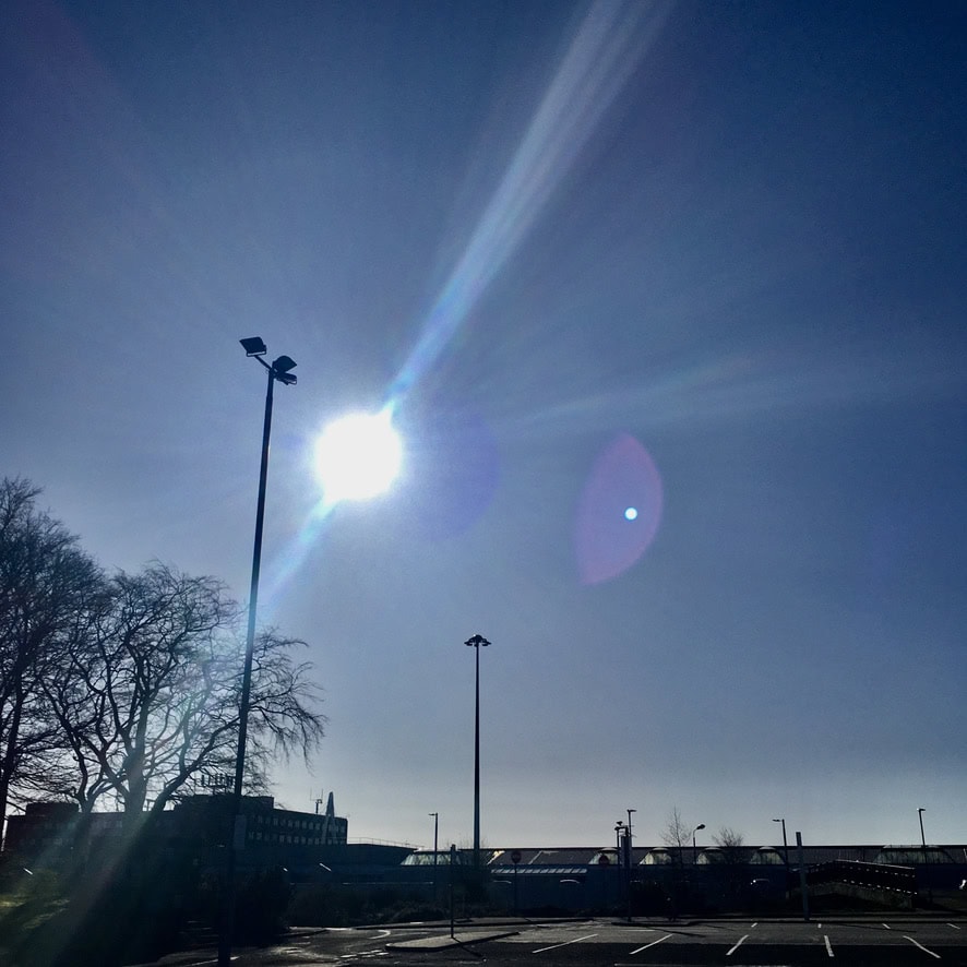 Morning Sun — Bright Squares and Weekend Sky #24