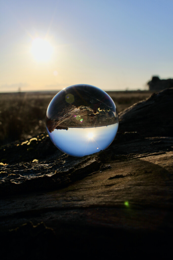Lensball in Palacerigg Country Park