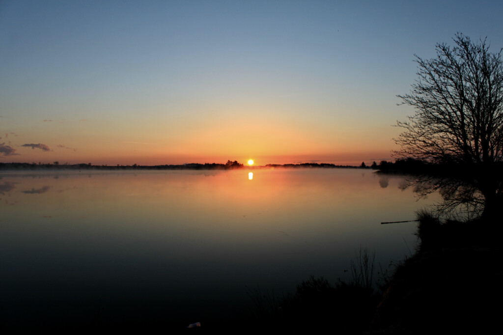 Fannyside Lochs at sunrise