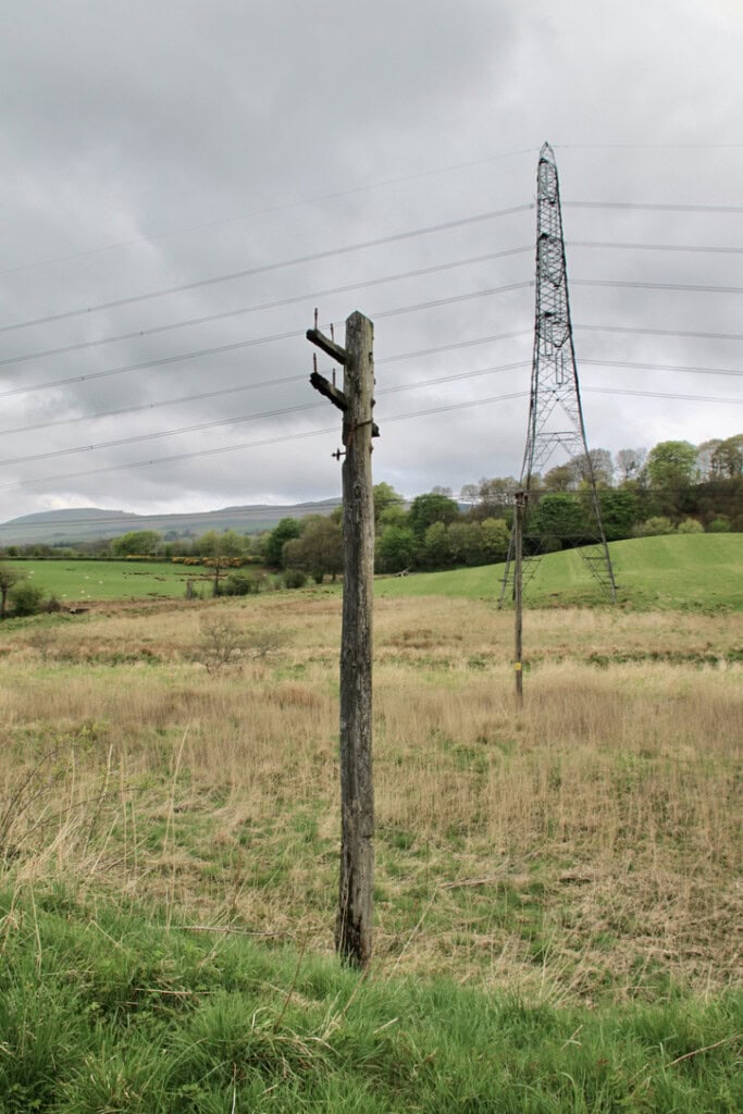 Old & new pylons