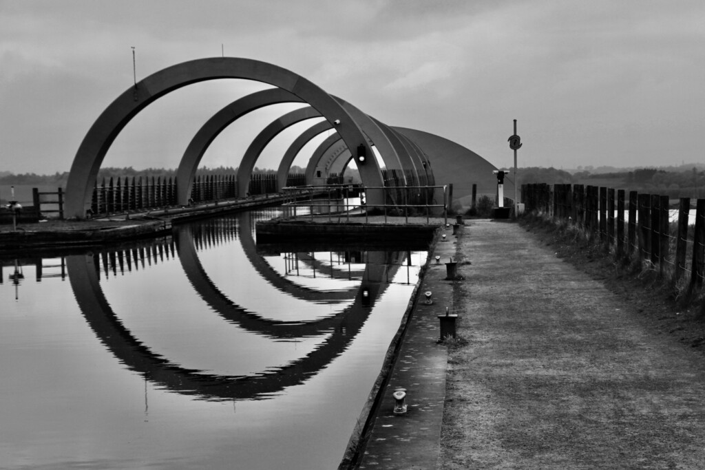 Arches on the Falkirk Wheel