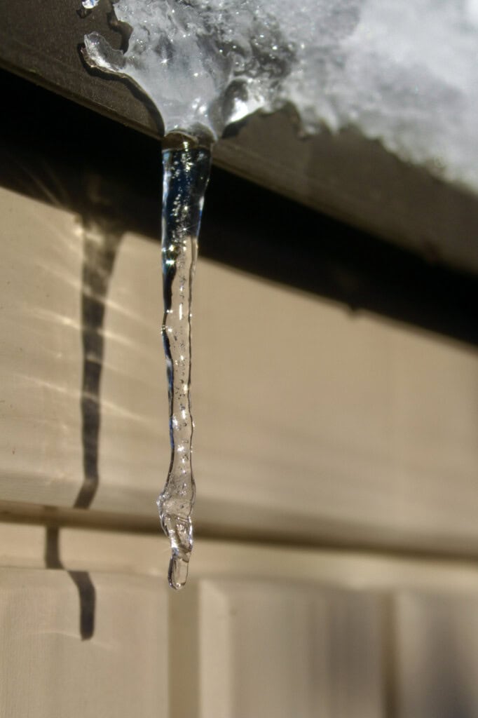 Icicle & its shadow