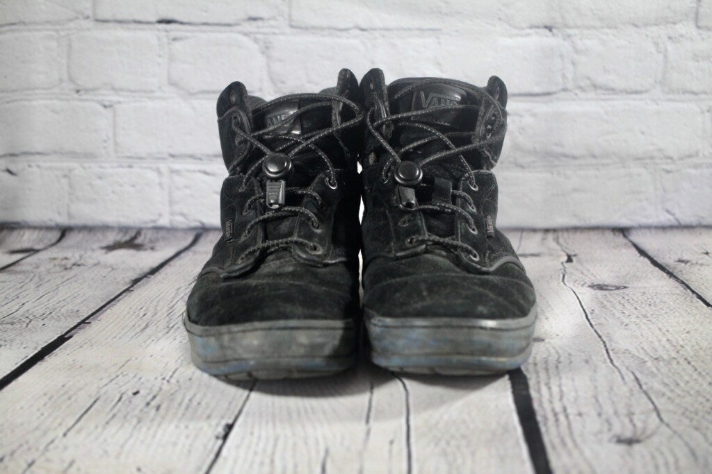 Boots on a indoor studio backdrop