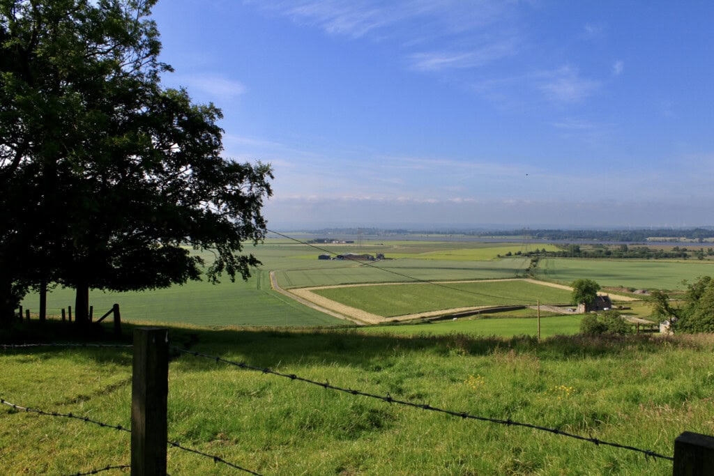 Forth Valley from Clackmannan Tower