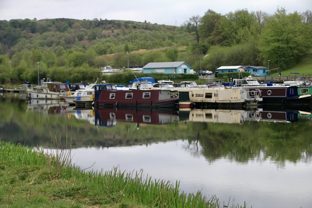 Auchinstarry Marina on the Forth & Clyde Canal