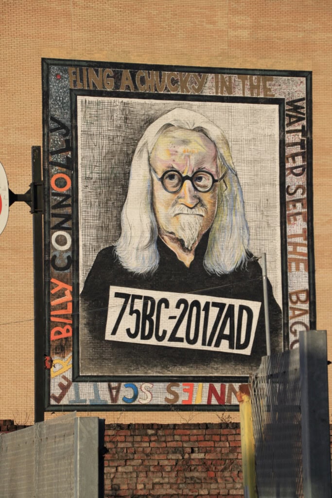 Billy Connolly mural