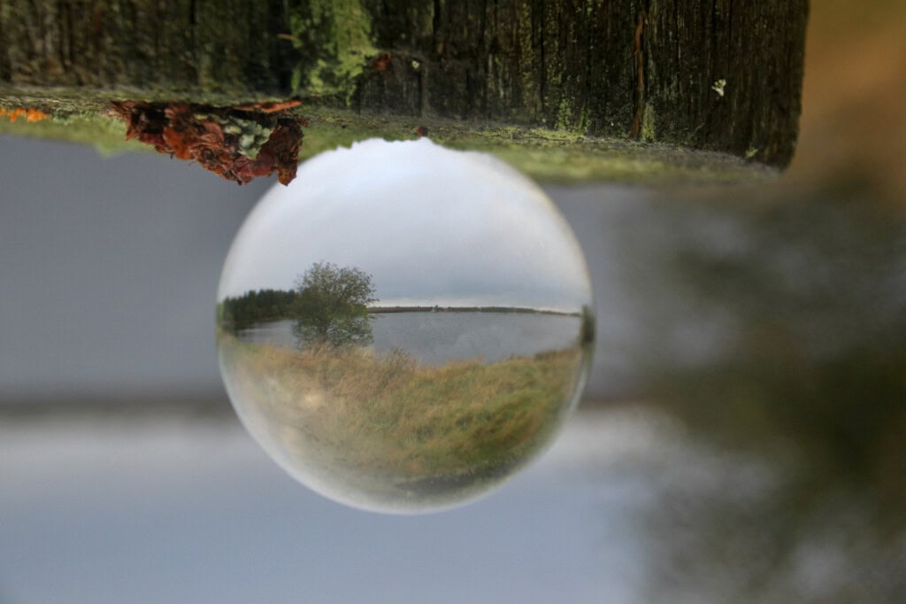 Lensball shot at Fannyside Lochs