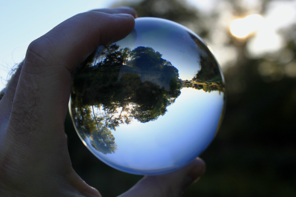 Forth & Clyde Canal in a lensball