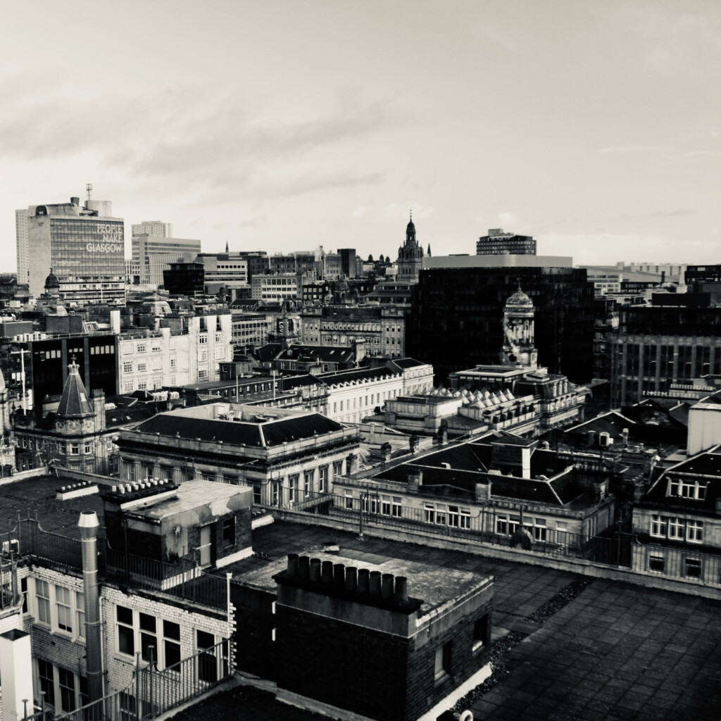 Glasgow rooftops