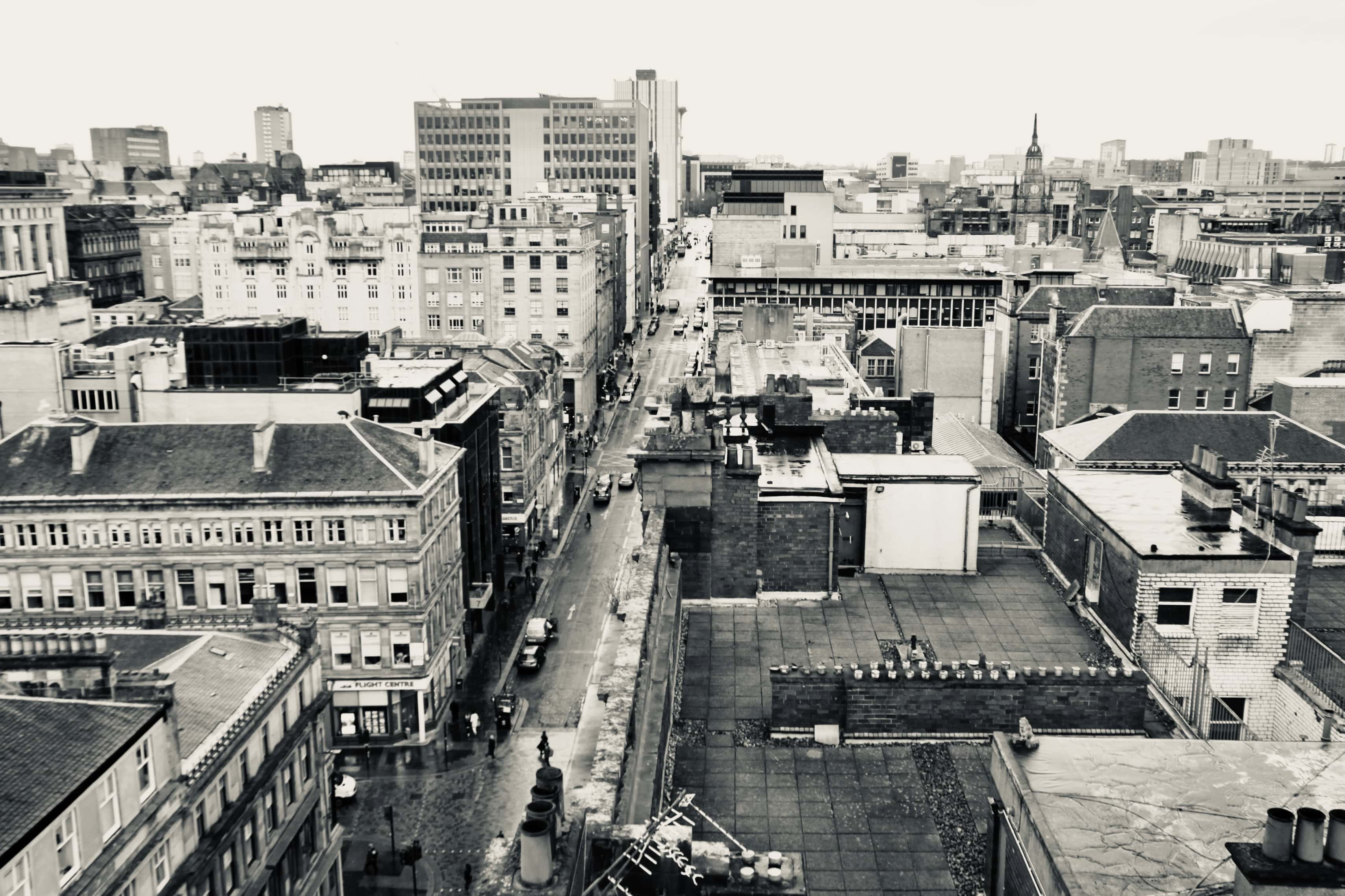 Above the Glasgow Rooftops — PastSquares Oct 20